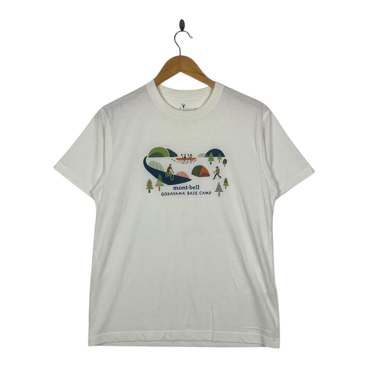 Vintage Vintage MONTBELL GOKAYAMA BASE CAMP Outdoor Tee Shirt Size S / US 4 / IT 40 - 1 Thumbnail