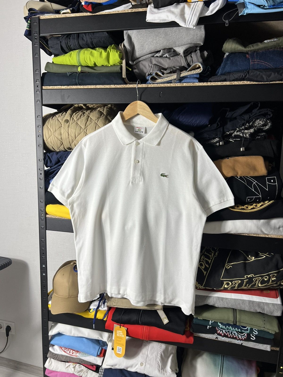 Lacoste 🔥 Lacoste Vintage Polo — White – Size 5 (L) Size US L / EU 52-54 / 3 - 1 Thumbnail