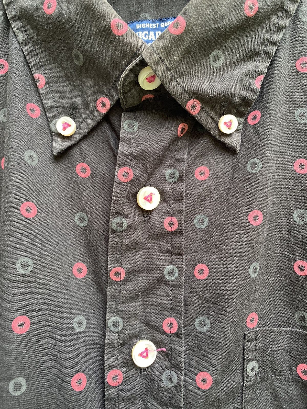 Sugar Cane × Toyo Enterprises Vintage Sugar Cane Polka Dot Button Up Shirt Size US S / EU 44-46 / 1 - 4 Thumbnail