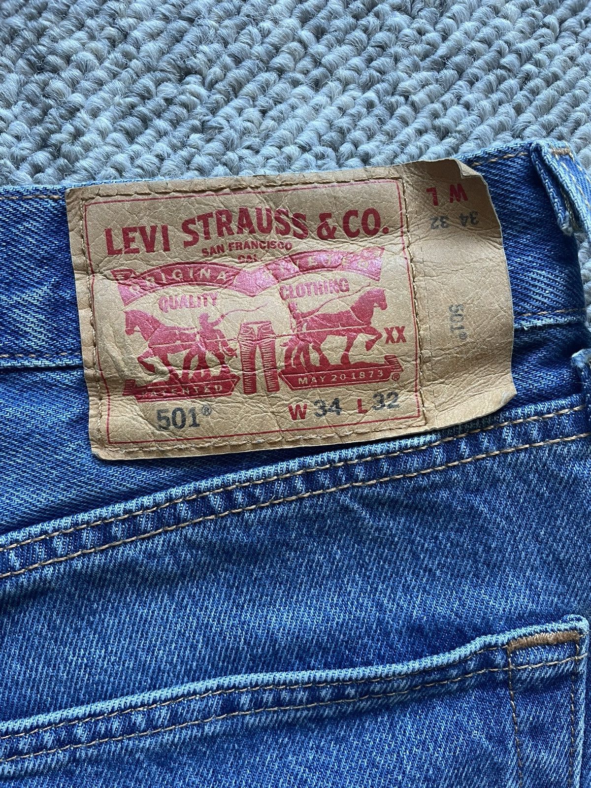 Levi's × Levi's Made & Crafted Levi’s 501 Size US 34 / EU 50 - 7 Thumbnail