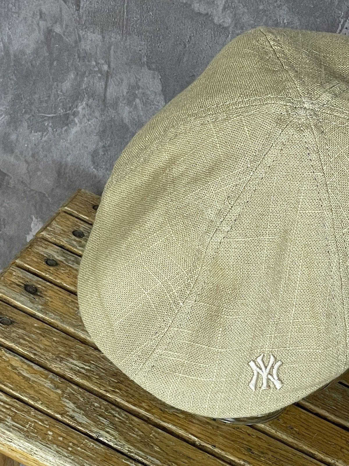 Japanese Brand × New Era × Vintage Vintage New Era Kangol Style 90s Very Rare Hat Berette Size ONE SIZE - 4 Thumbnail