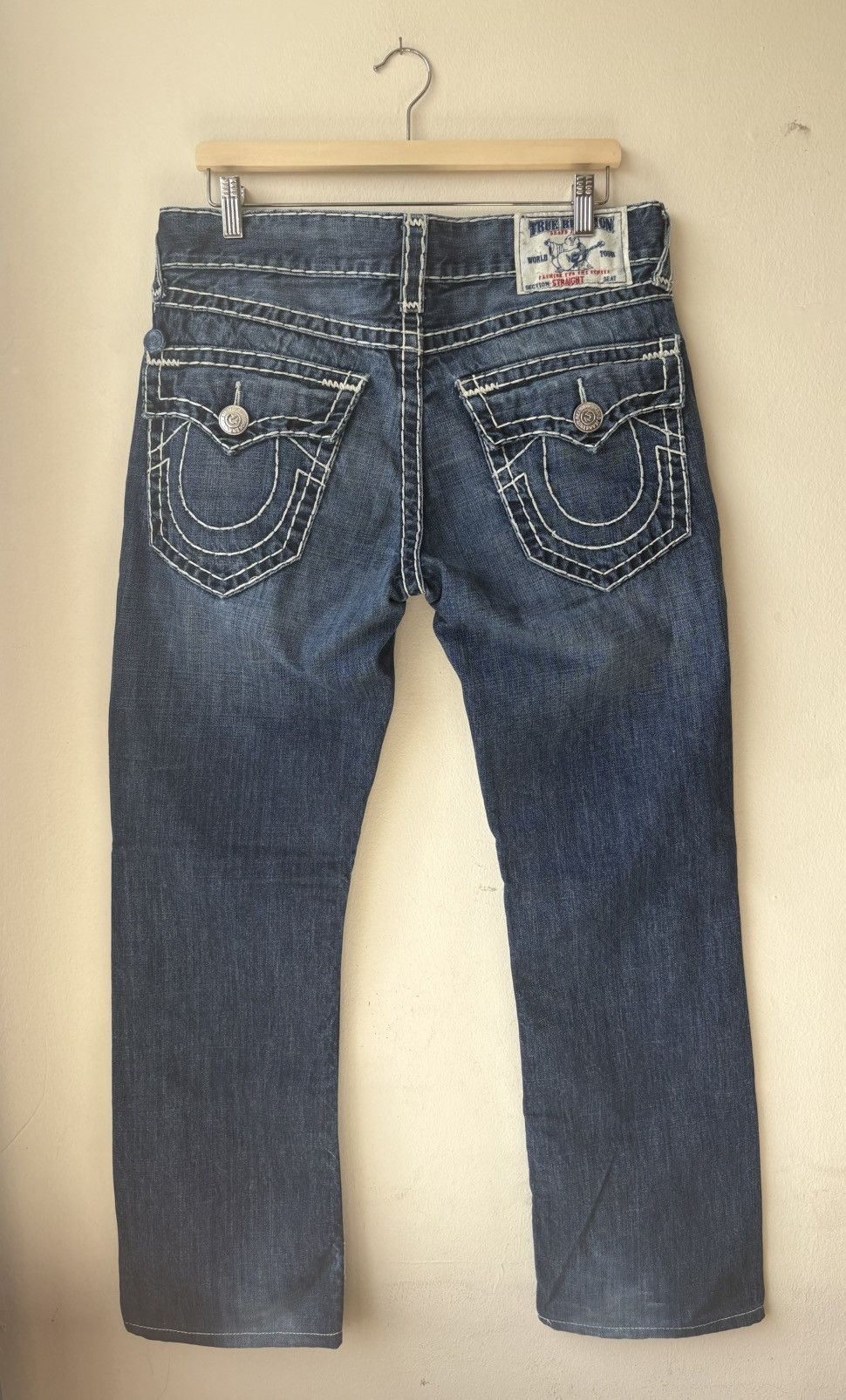 True Religion Vintage Y2K True Religion Jeans Size US 32 / EU 48 - 1 Thumbnail