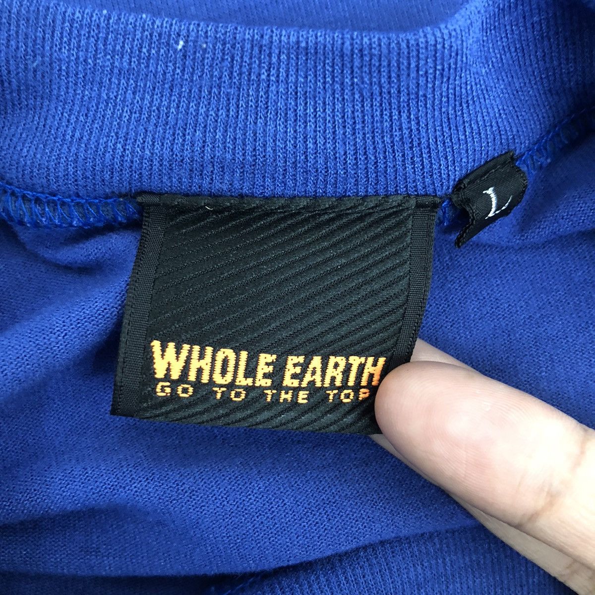 Descente × Vintage Vintage WHOLE EARTH Tee Shirt Descente Outdoor Life Size L Size US L / EU 52-54 / 3 - 5 Thumbnail