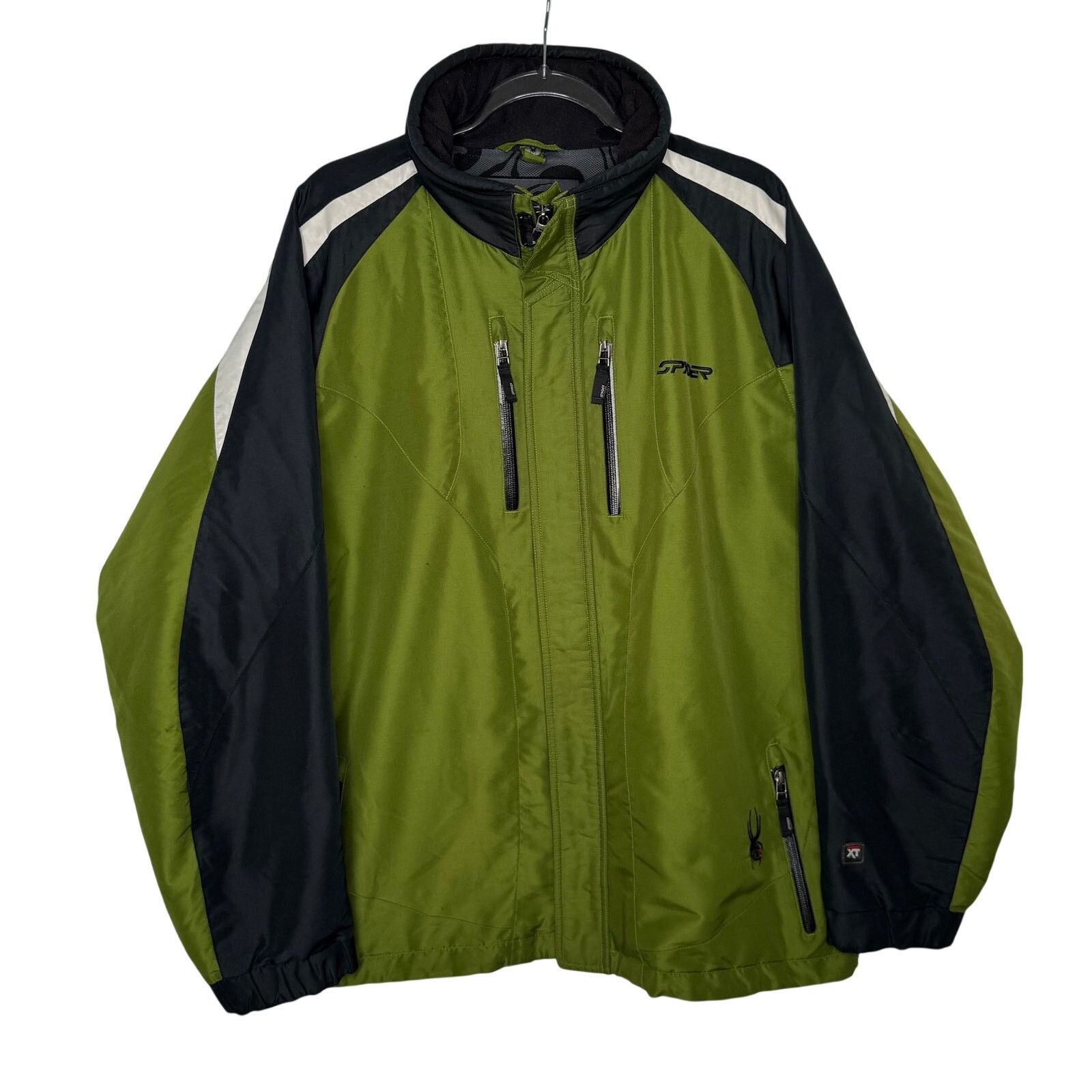 Spyder 2000s Spyder XSCAP Green Black Ski Jacket Men’s Large Size US L / EU 52-54 / 3 - 1 Thumbnail