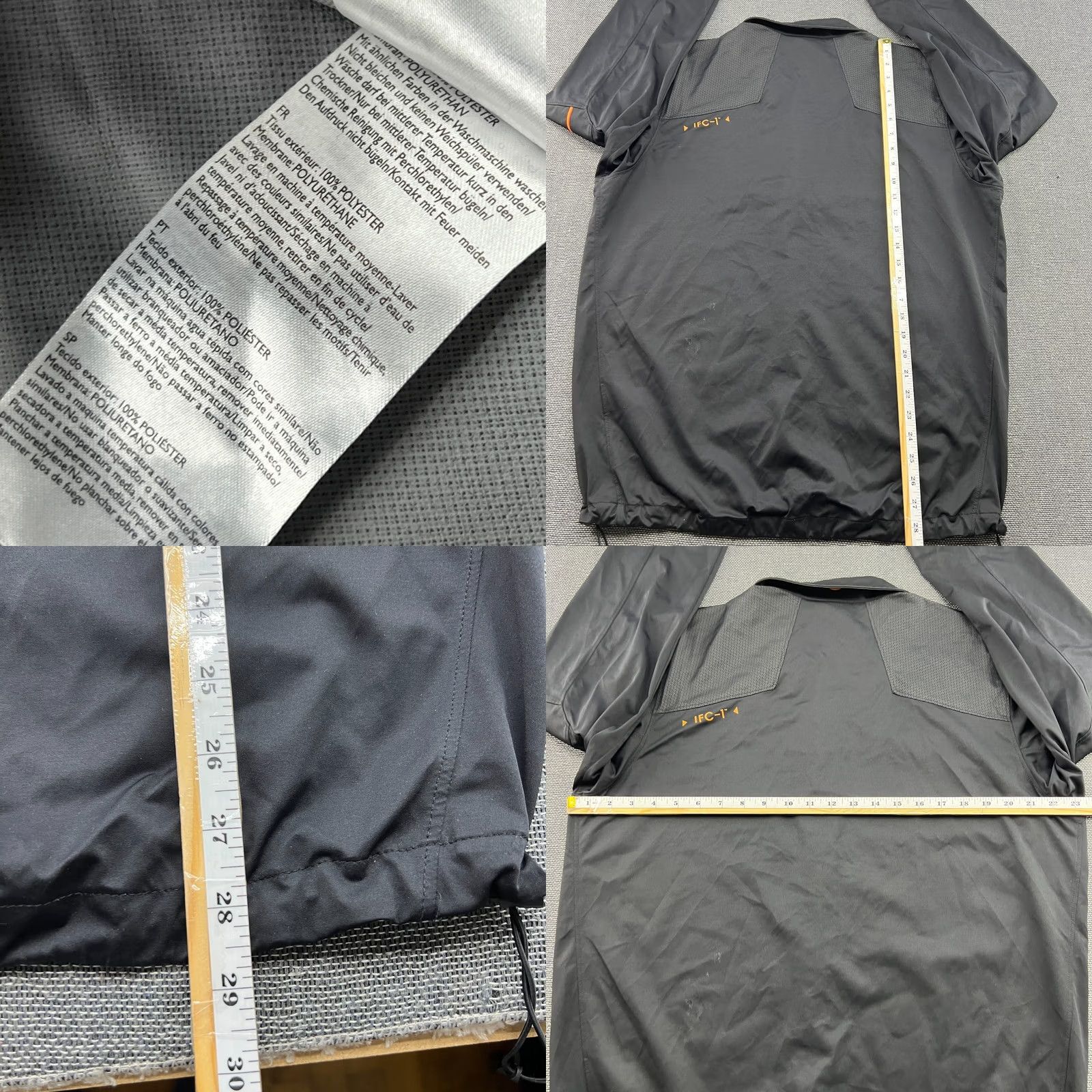 Galvin Green VINTAGE Galvin Green Lance Interface 1 IFC-1 Mens Jacket Windproof Black Large Windbreaker Shirt Size US L / EU 52-54 / 3 - 9 Thumbnail