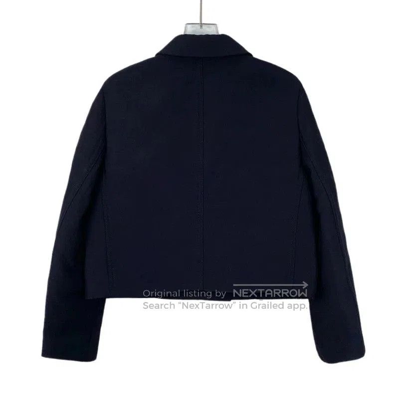 Other Dior Blue Silk Logo Print Jacket. Size US S / EU 44-46 / 1 - 2 Thumbnail