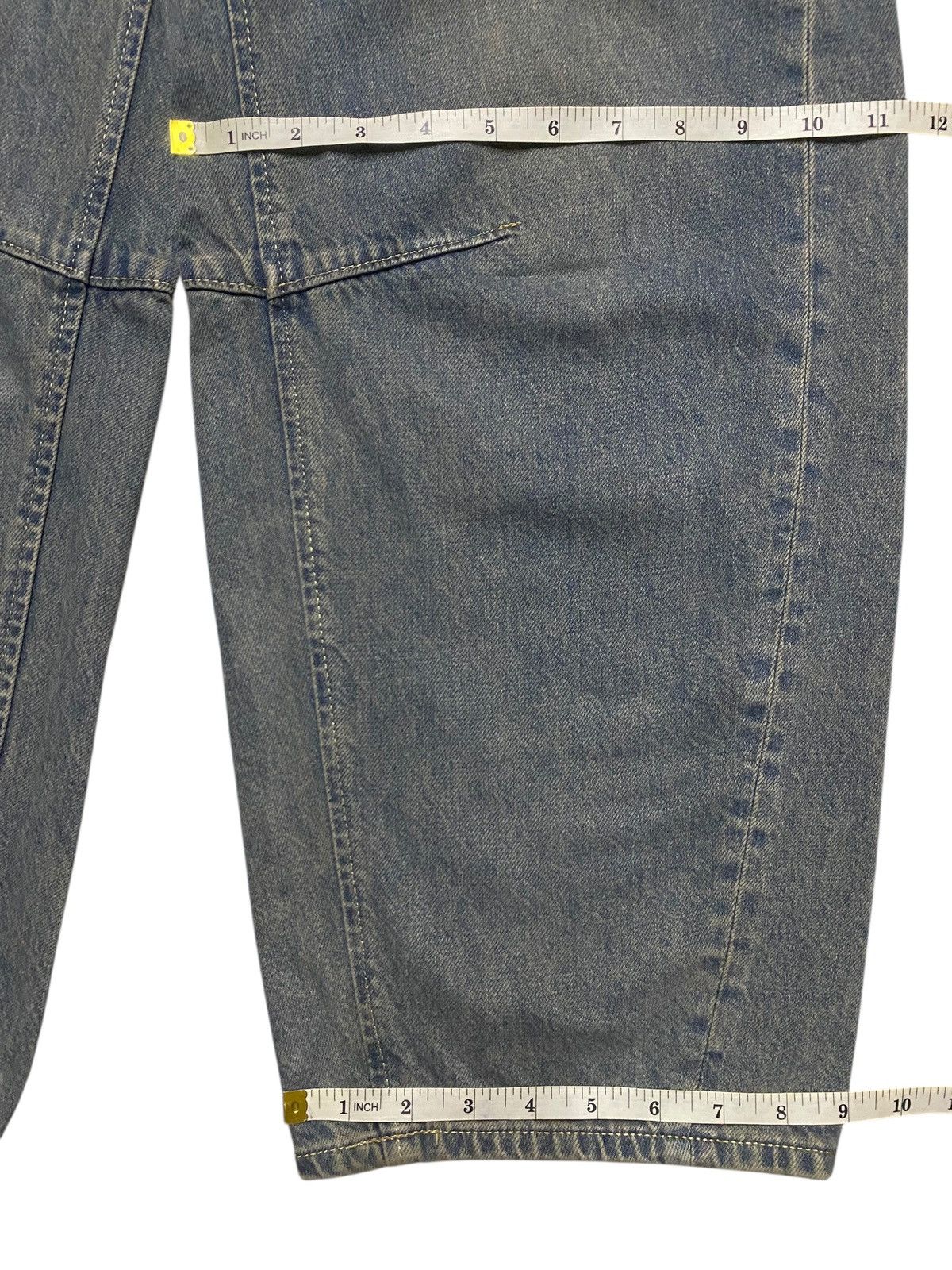 JNCO Vintage Japanese Brand Gu Mud Wash Super Baggy Jeans Size US 28 / EU 44 - 11 Thumbnail