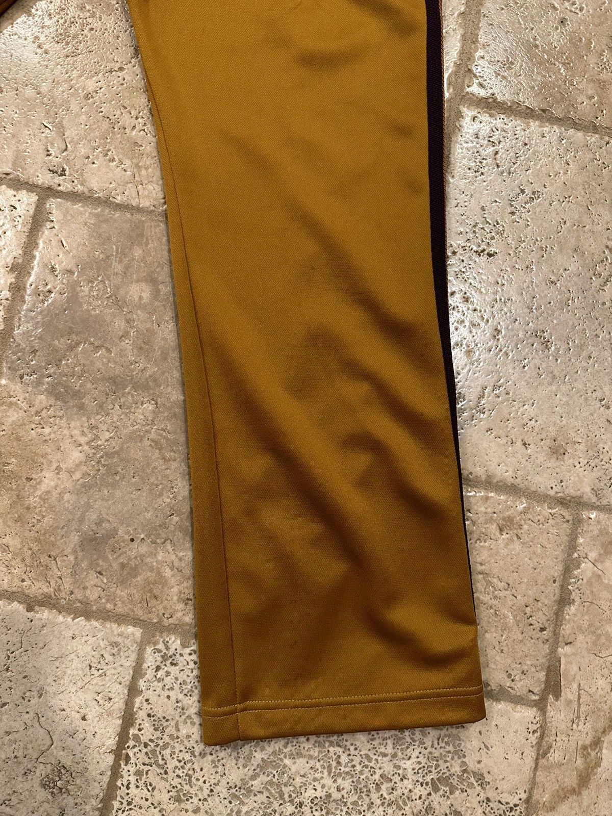 Needles Needles Yellow Gold / Purple Poly Smooth Narrow Track Pants Size US 32 / EU 48 - 7 Thumbnail