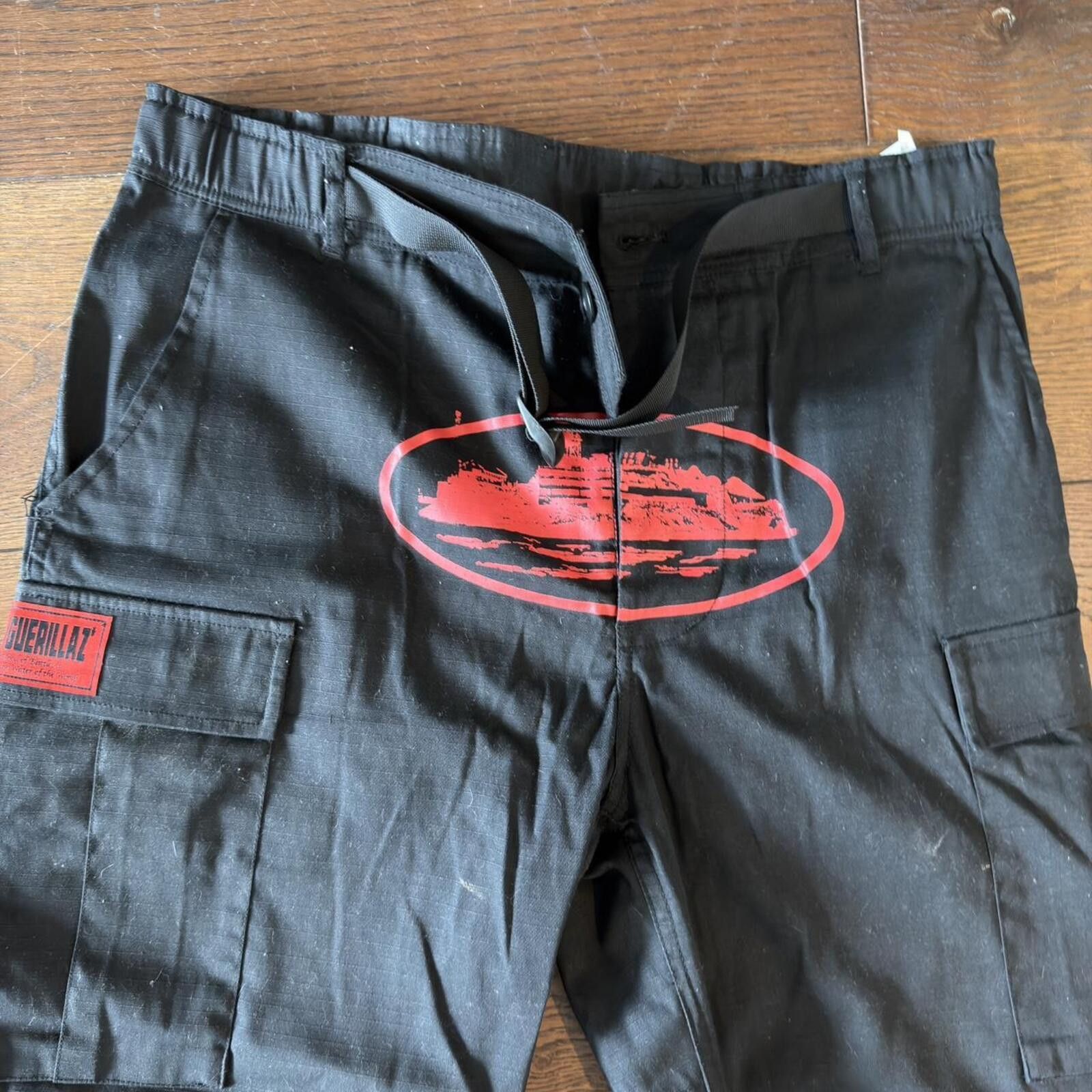 Other Corteiz grey Alcatraz cargo trousers Size US 36 / EU 52 - 2 Thumbnail