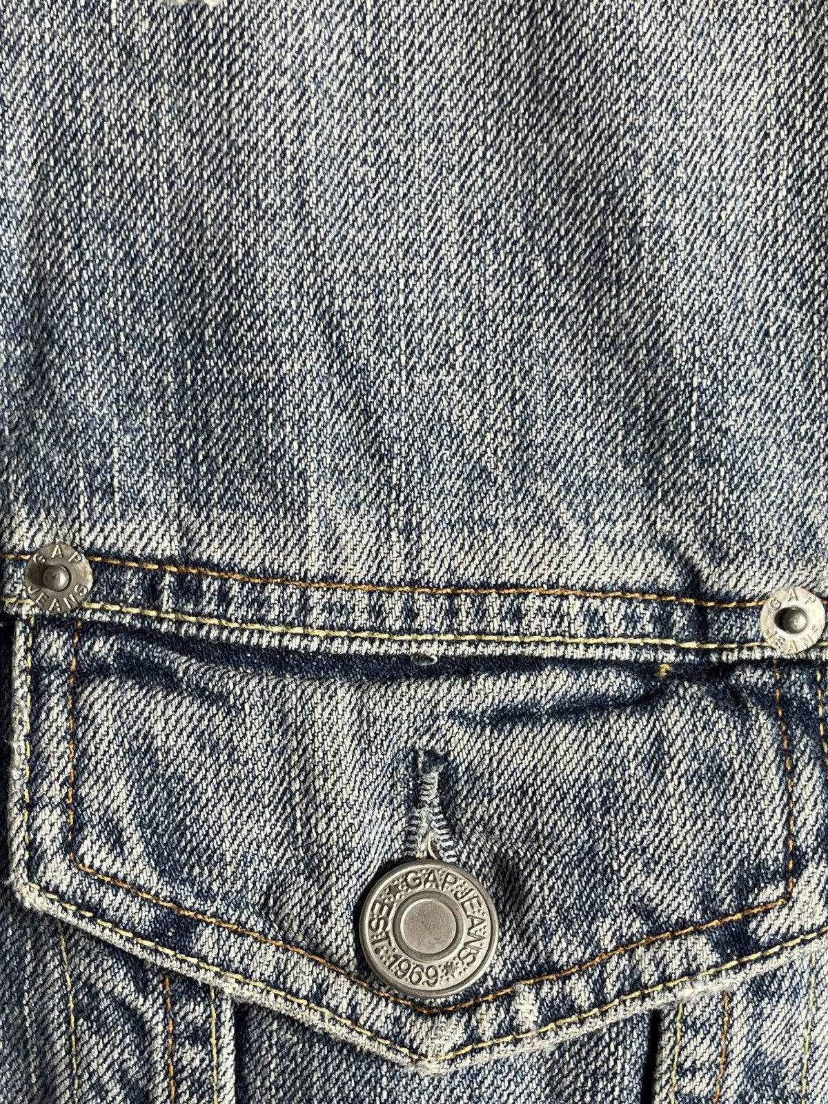 Gap × Vintage Vintage Gap trucker denime button jacket Size US M / EU 48-50 / 2 - 8 Thumbnail
