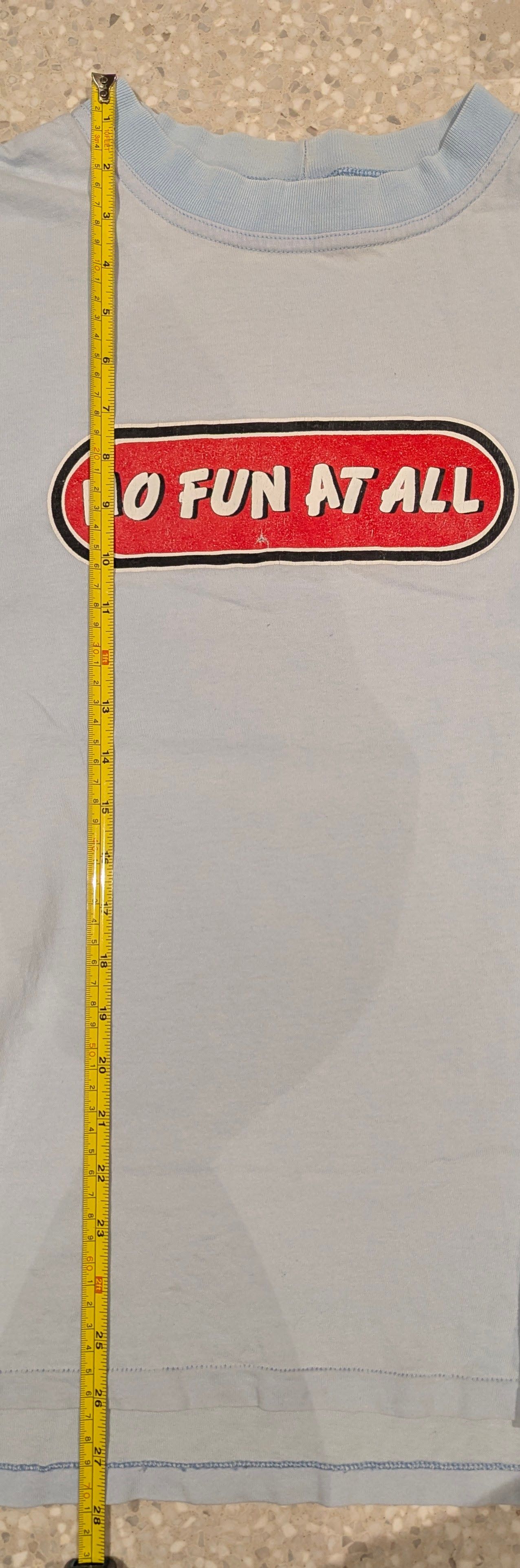 Vintage NO FUN AT ALL 1997 TOUR T-SHIRT - ROCK BAND - WARPED TOUR Size US XL / EU 56 / 4 - 8 Thumbnail