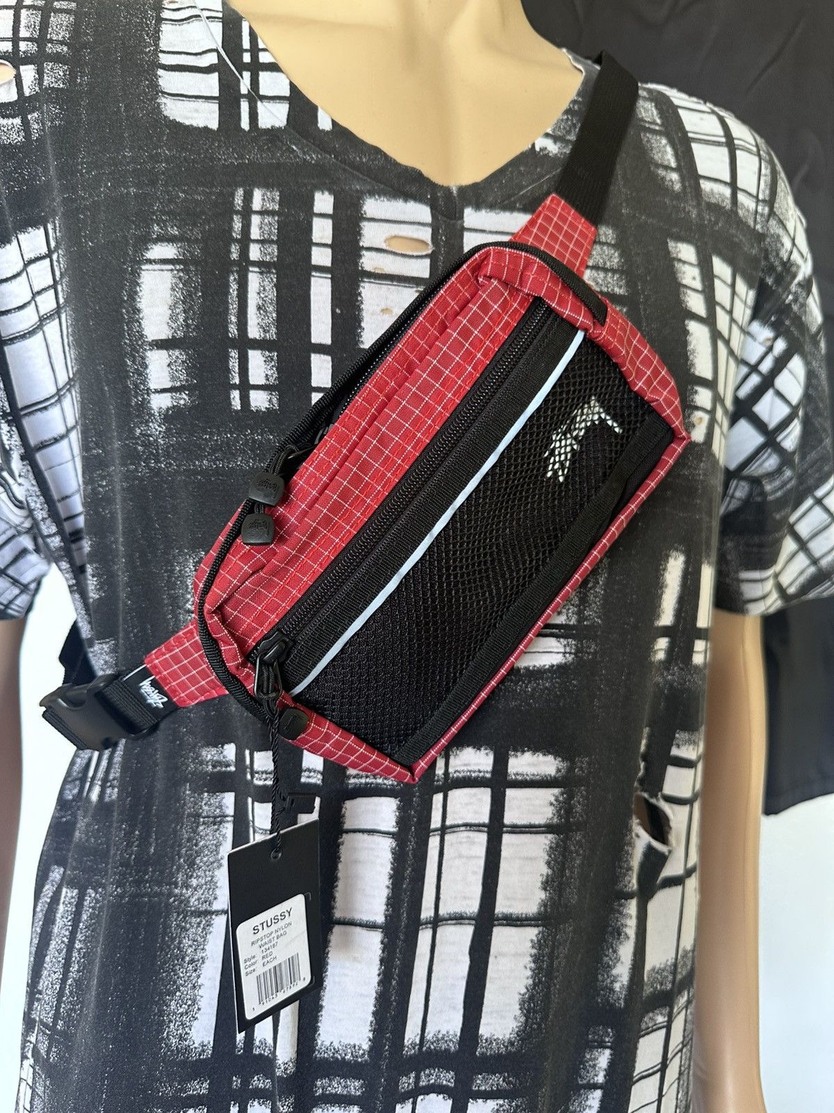 Stussy Stussy Ripstop Nylon Waist Bag Size ONE SIZE - 1 Thumbnail