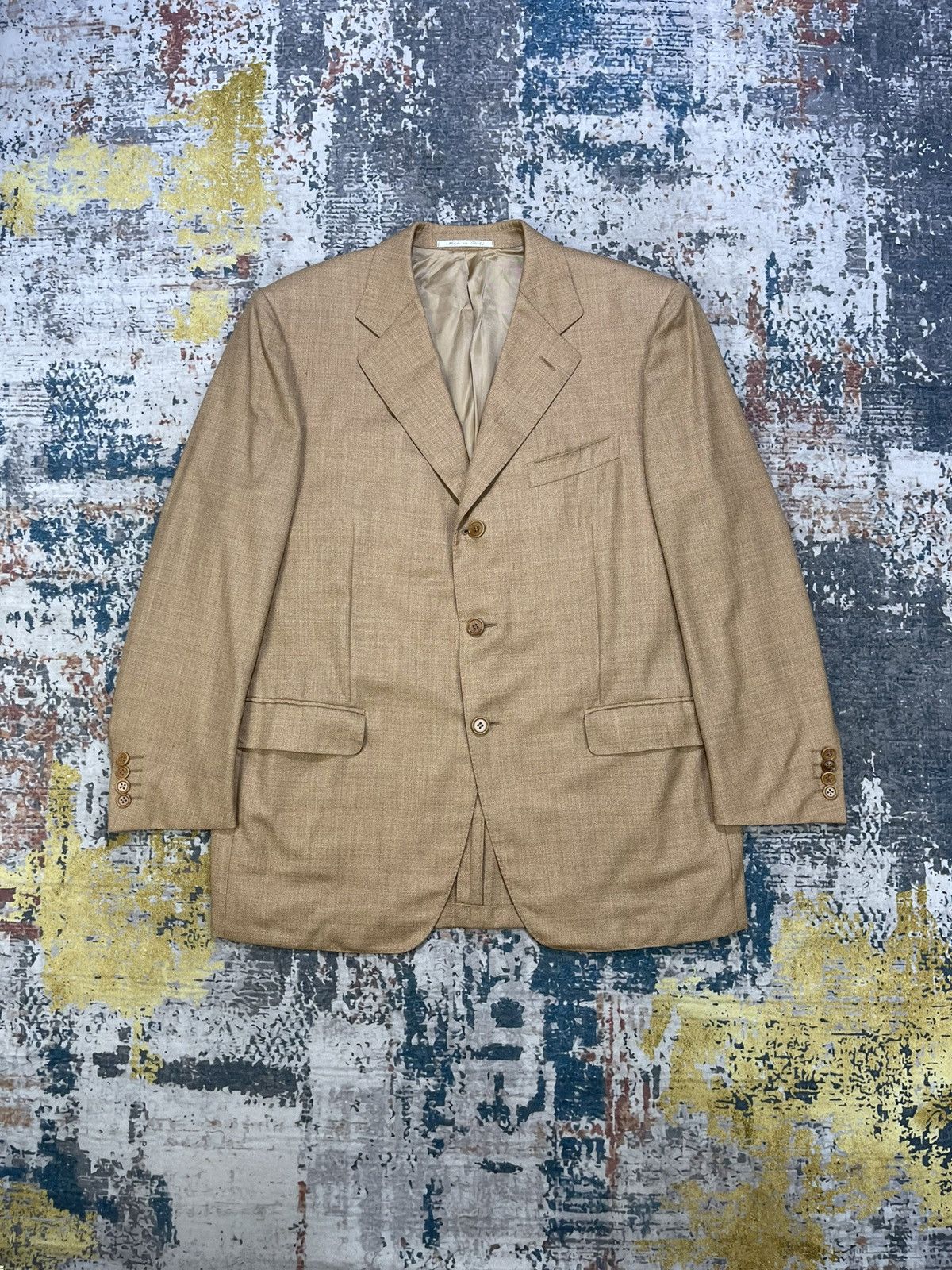 Canali Canali x Resmann Herrenausstatter Pure Wool Blazer Size US L / EU 52-54 / 3 - 8 Thumbnail
