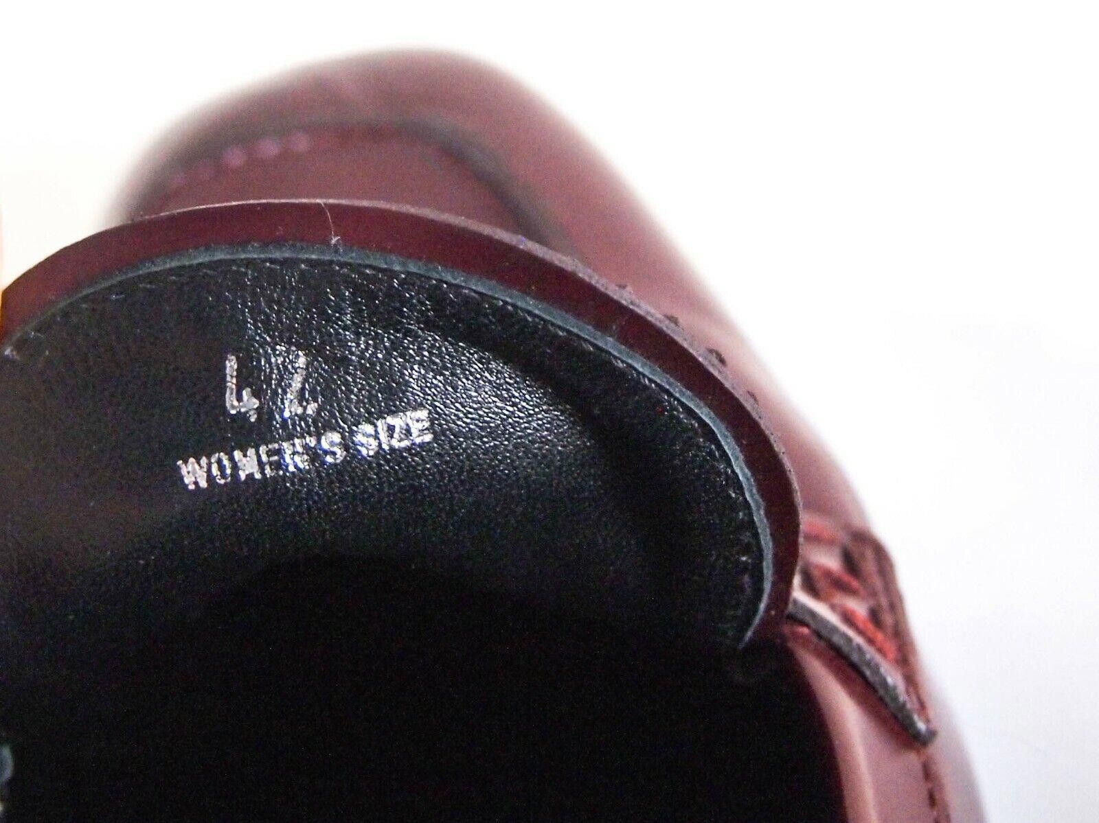 Tod's Tod's TT Heels Burgundy Leather Womens US 12 EU 42 $680 Size US 11.5 / IT 41.5 - 6 Thumbnail