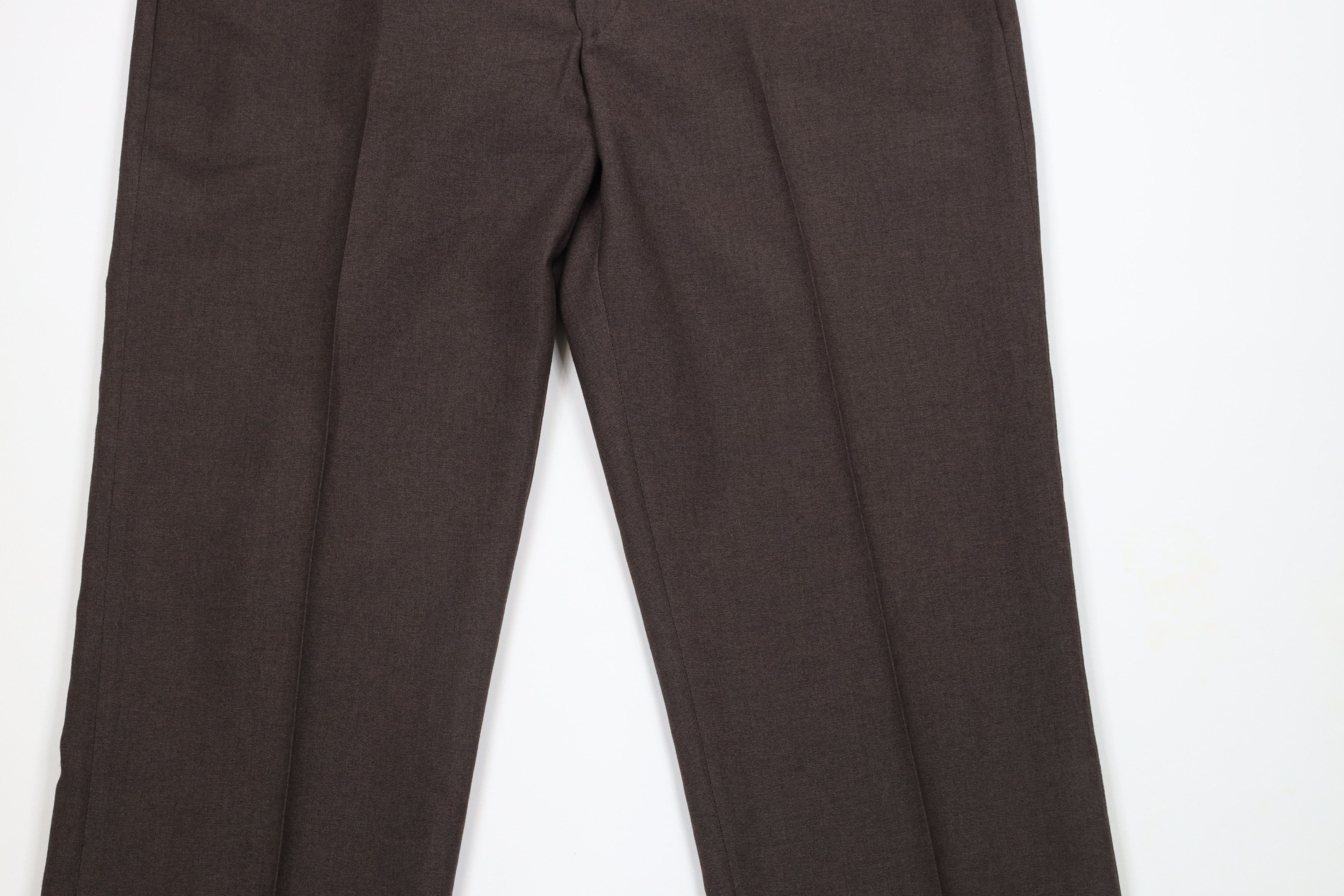 Vintage Deadstock Vintage 70s Streetwear Bell Bottoms Pants Brown Size US 38 / EU 54 - 3 Thumbnail