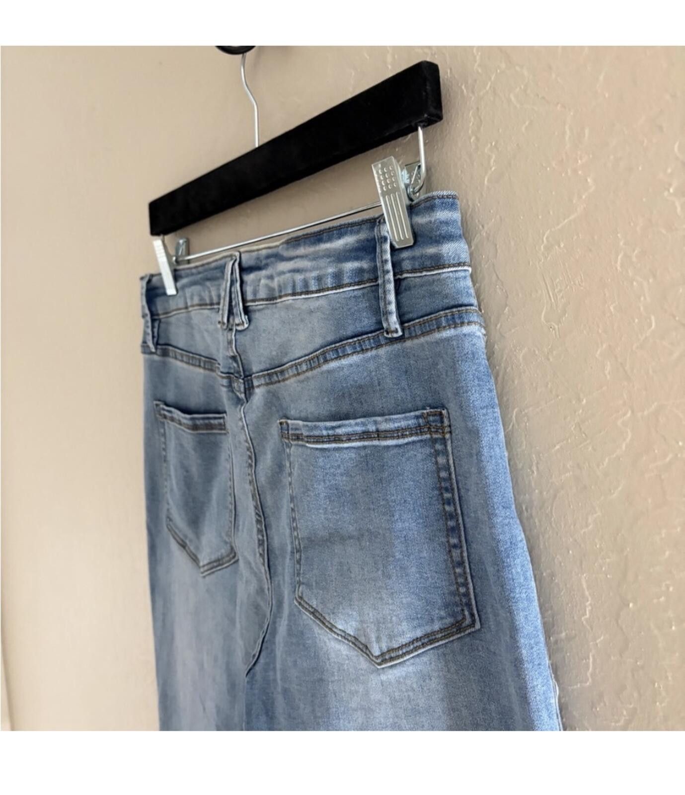 United Bamboo BAMBOO Women's Blue Skinny Jeans Size 34" / US 12 / IT 48 - 5 Thumbnail