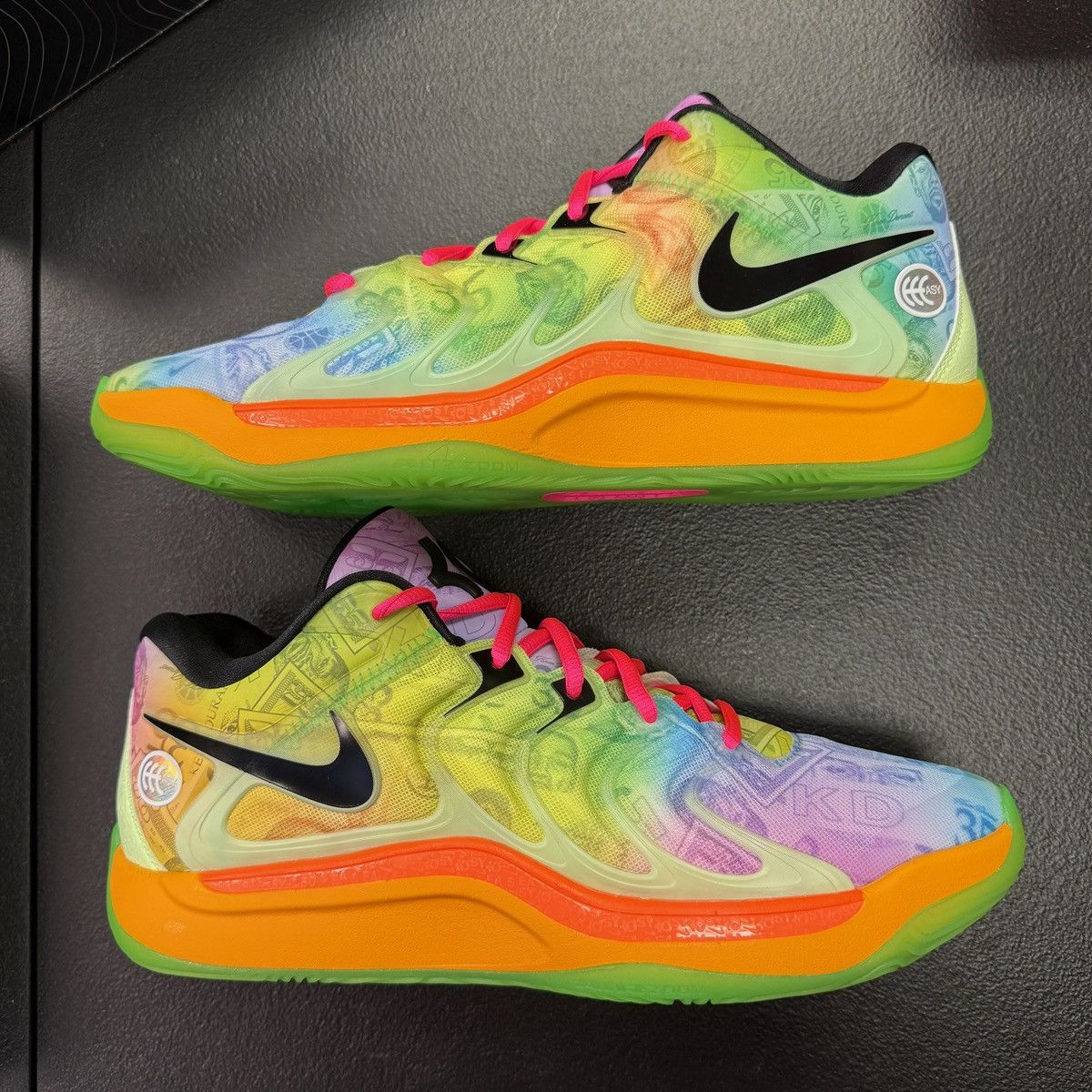 Nike Size 11.5 - Nike KD 17 All Star Multicolor Volt HF1811-700 Size US 11.5 / EU 44-45 - 1 Thumbnail