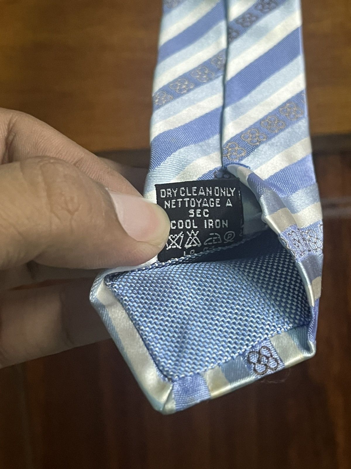 Chanel Chanel Tie Silk Size ONE SIZE - 6 Thumbnail