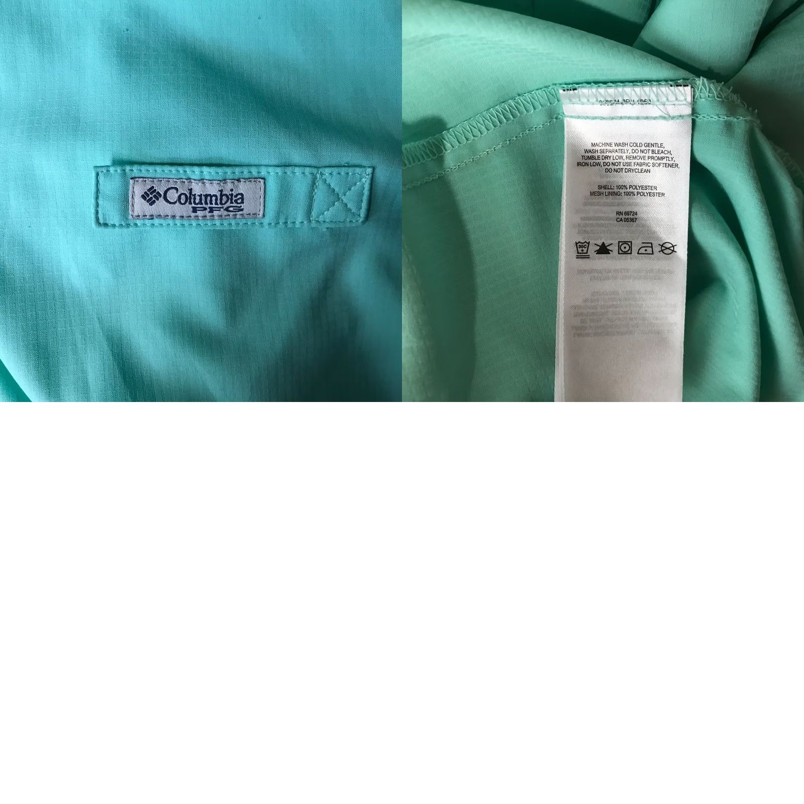 Vintage COLUMBIA GREEN LONG SLEEVE PFG SHIRT MENS 2X Size US XXL / EU 58 / 5 - 8 Thumbnail