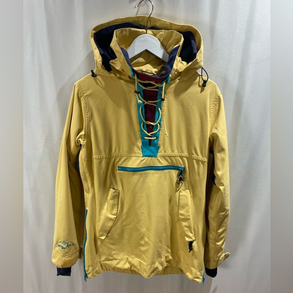Airblaster Airblaster Yellow Pullover Anorak Shell Size S Size S / US 4 / IT 40 - 2 Thumbnail