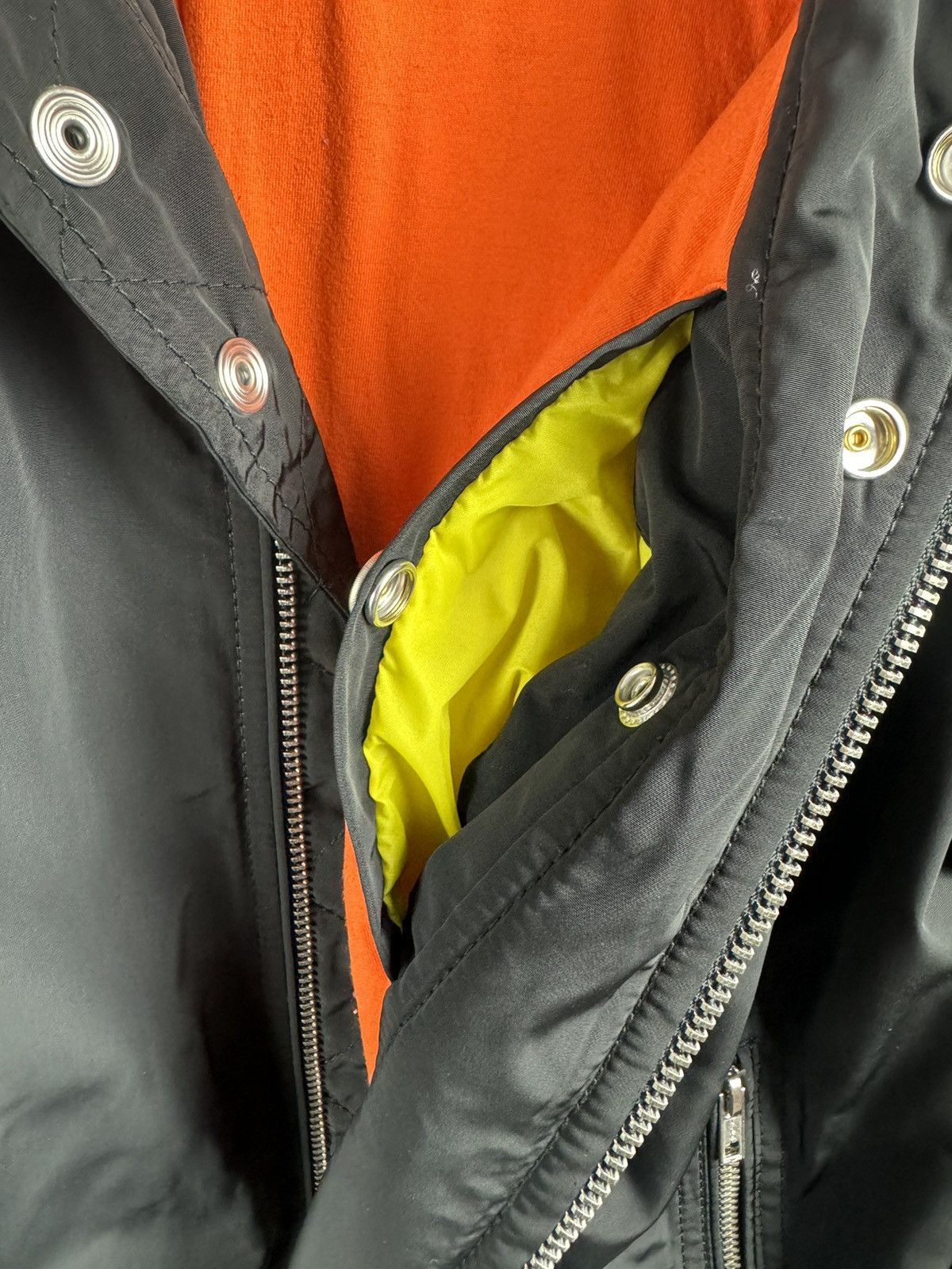 Designer Vintage Y2K Diesel Black Light Racer Jacket Size US M / EU 48-50 / 2 - 9 Thumbnail