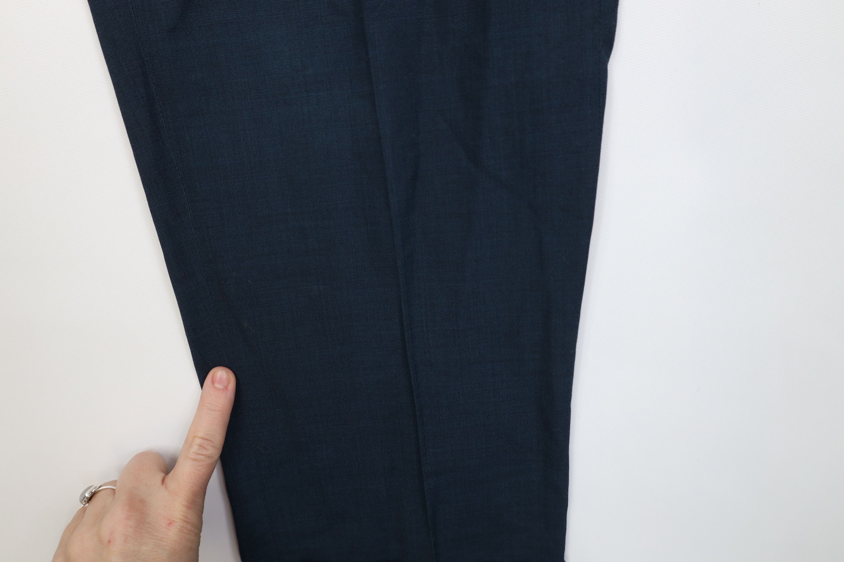 Vintage Vintage 50s Streetwear Lightweight Worsted Wool Pants USA Size US 38 / EU 54 - 5 Thumbnail