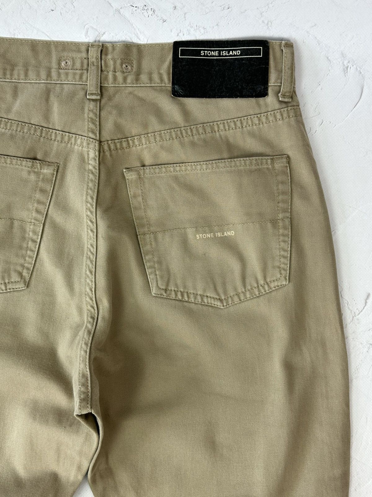 Stone Island Vintage Stone Island Logo Pants Size US 30 / EU 46 - 12 Thumbnail