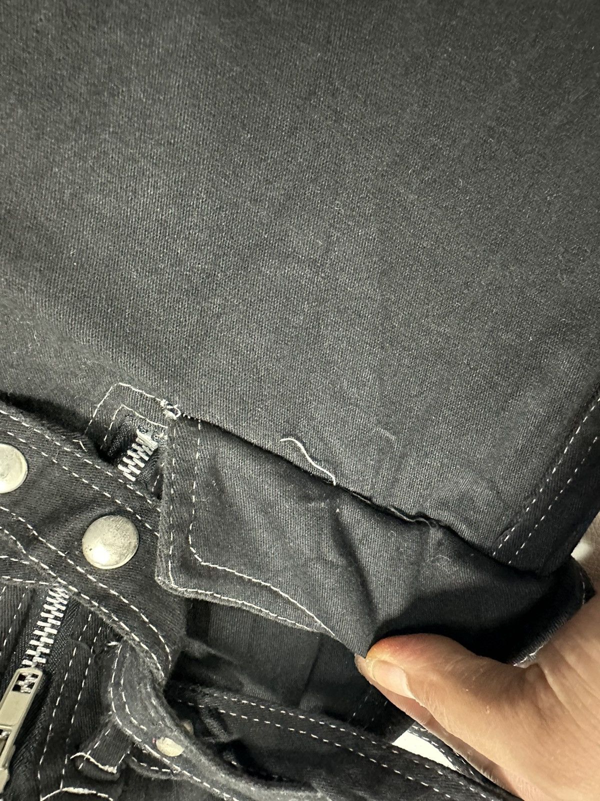 Other K star Punk Rock Bondage Skull Skeleton Poem Style Pants Size 28" / US 6 / IT 42 - 7 Thumbnail