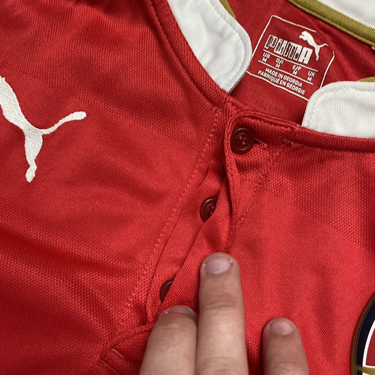 Puma Vintage Puma FC Arcenal Fly Emirates Team soccer jersey Size US M / EU 48-50 / 2 - 10 Thumbnail