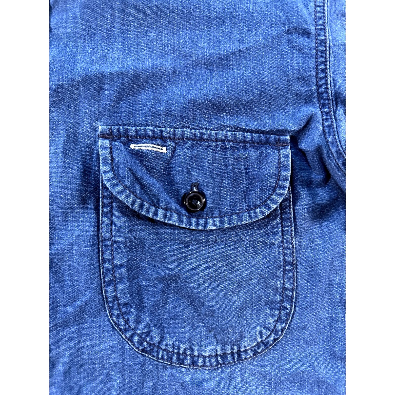 Rogue Territory Rogue Territory RGT Work Shirt Selvedge Canvas Blue Men's Size US M / EU 48-50 / 2 - 3 Thumbnail