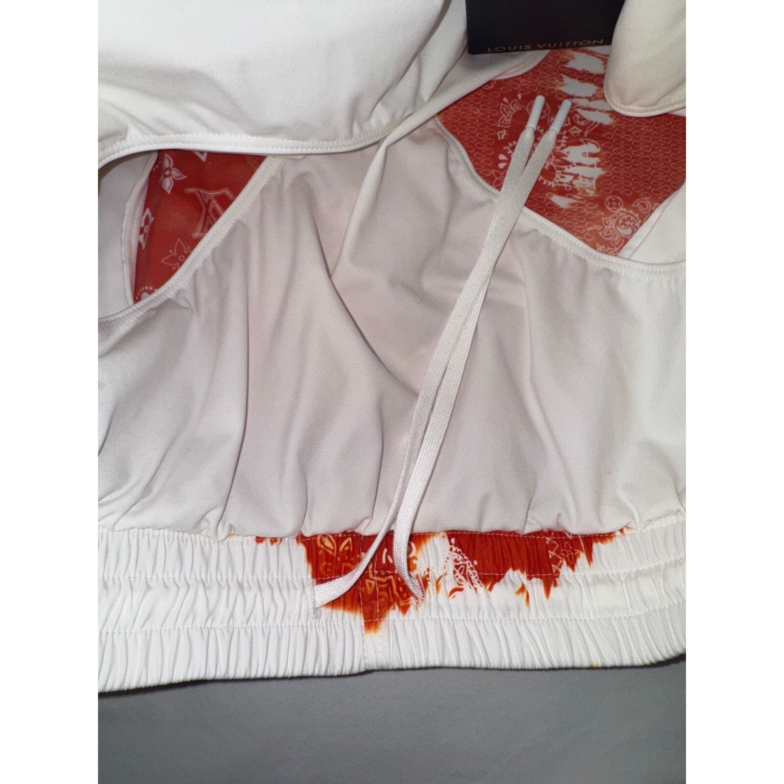Louis Vuitton Louis Vuitton Bandana Orange LV Monogram Logo Swimming Size US 34 / EU 50 - 4 Thumbnail