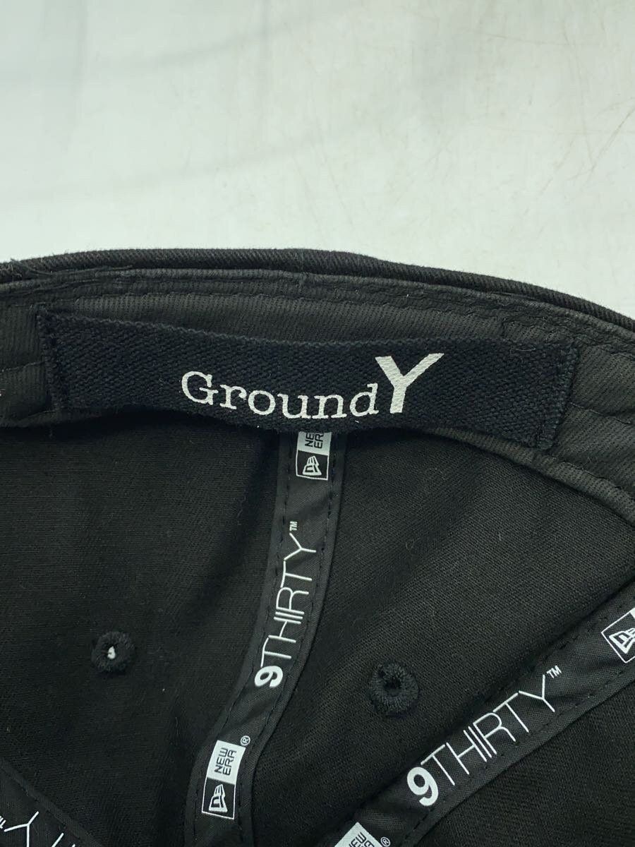 Yohji Yamamoto yohji yamamoto Ground Y × NEW ERA Cotton/BLK Cap Size ONE SIZE - 5 Thumbnail