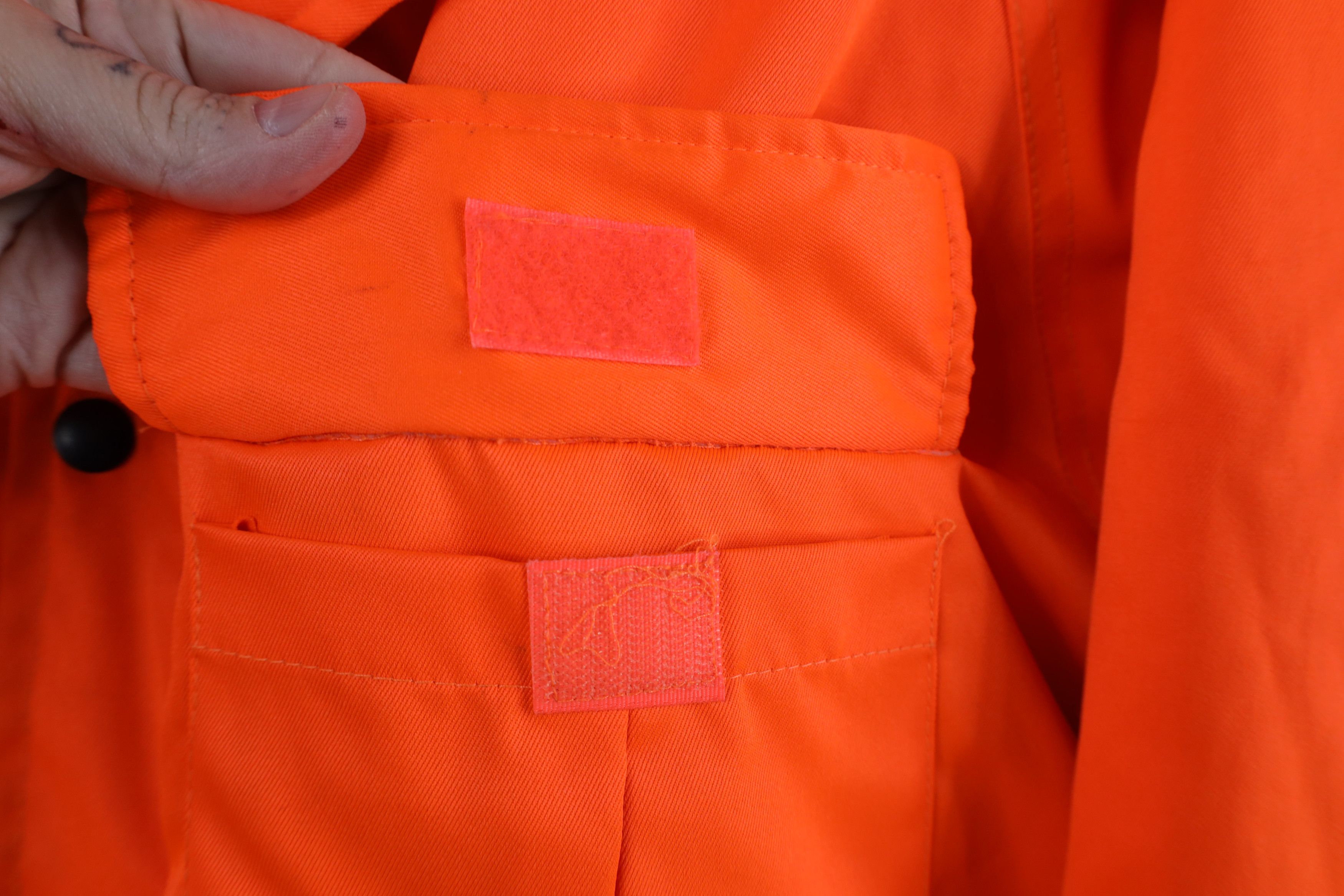 Vintage Vintage 90s Streetwear Hunting Parka Jacket Blaze Orange Size US L / EU 52-54 / 3 - 7 Thumbnail
