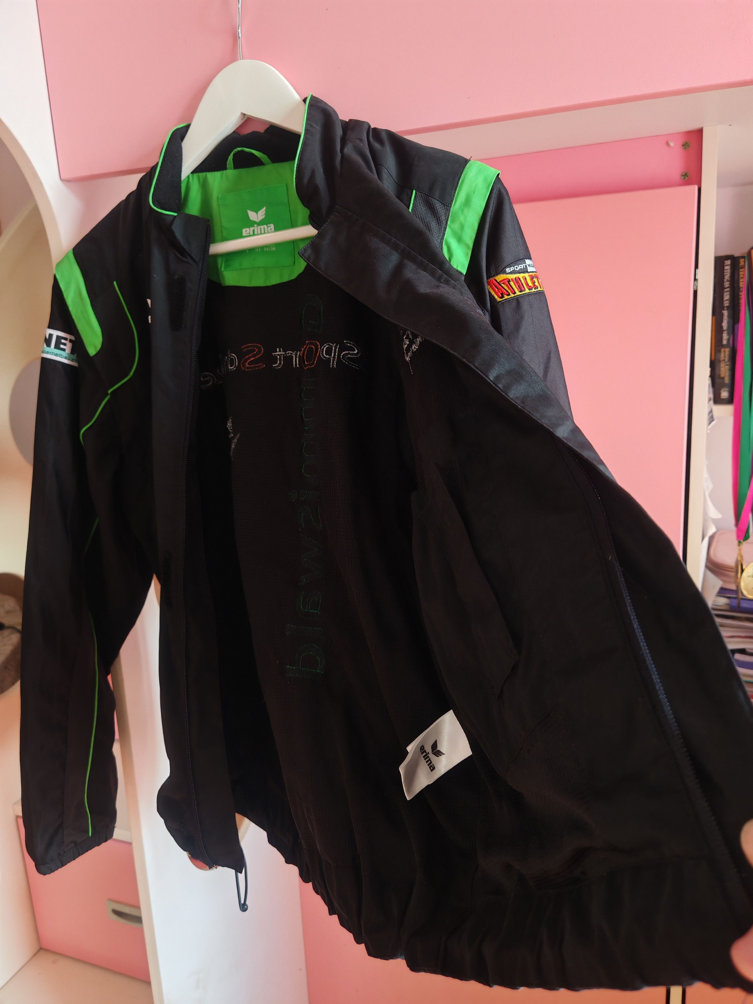 Erima Vintage Erima Racing Jacket Embroidered Bomber XS-S Size US XS / EU 42 / 0 - 7 Thumbnail