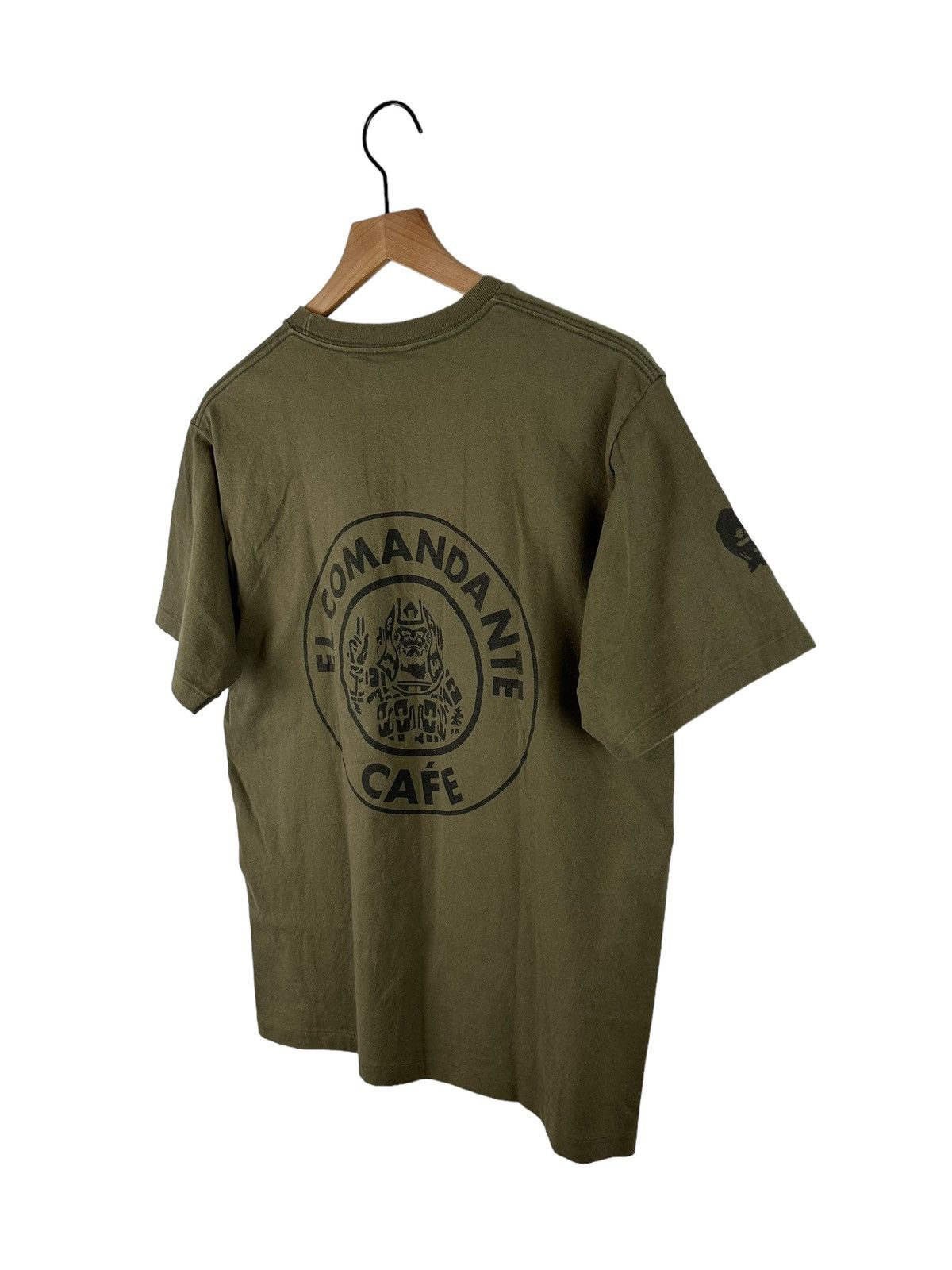 Bape Bape El Comandante Cafe Print T-Shirt Size US M / EU 48-50 / 2 - 2 Thumbnail