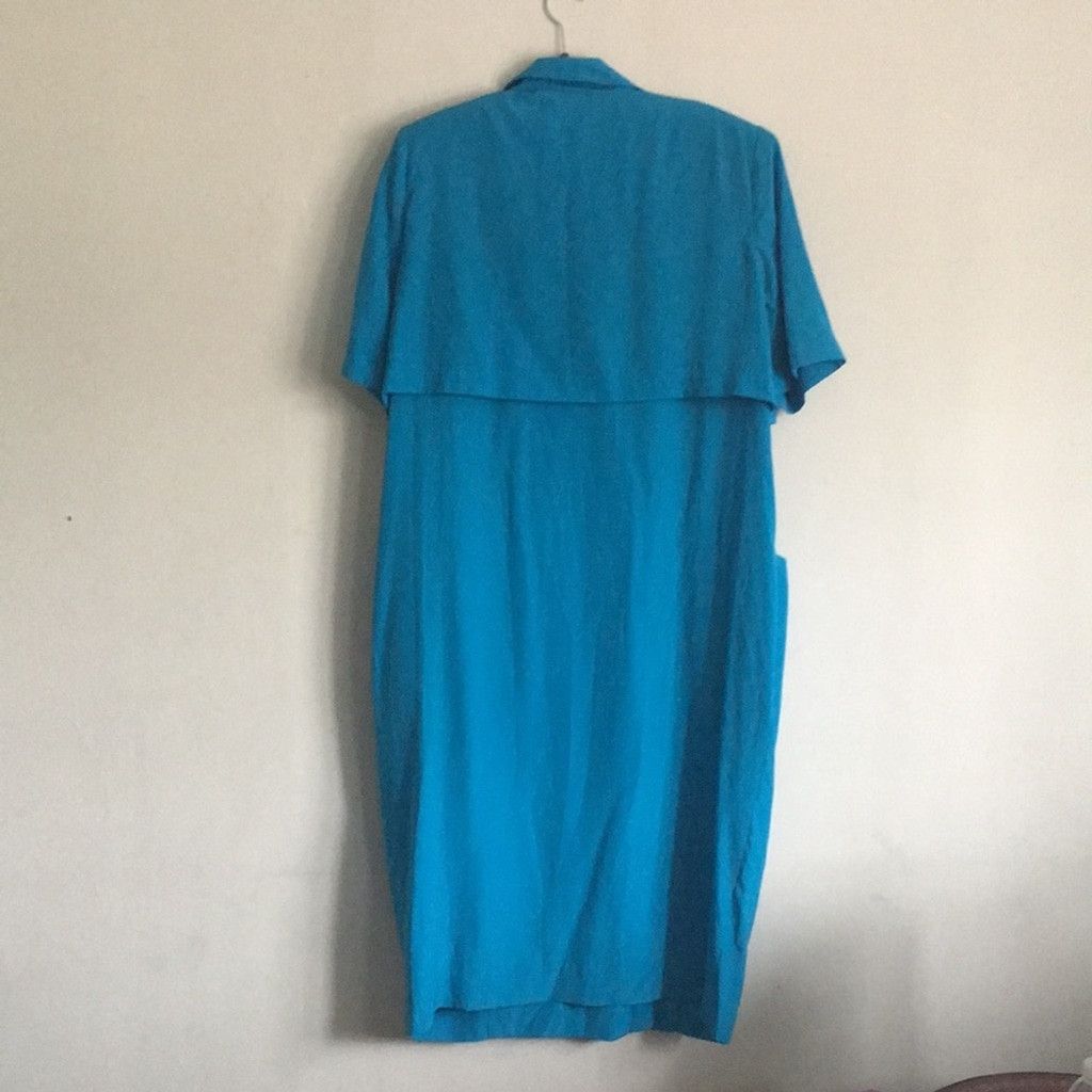 Other NWT Vintage 80's Leslie Fay Collections II Wrap Dress: 18W Size XXL / US 16-18 / IT 52-54 - 8 Thumbnail