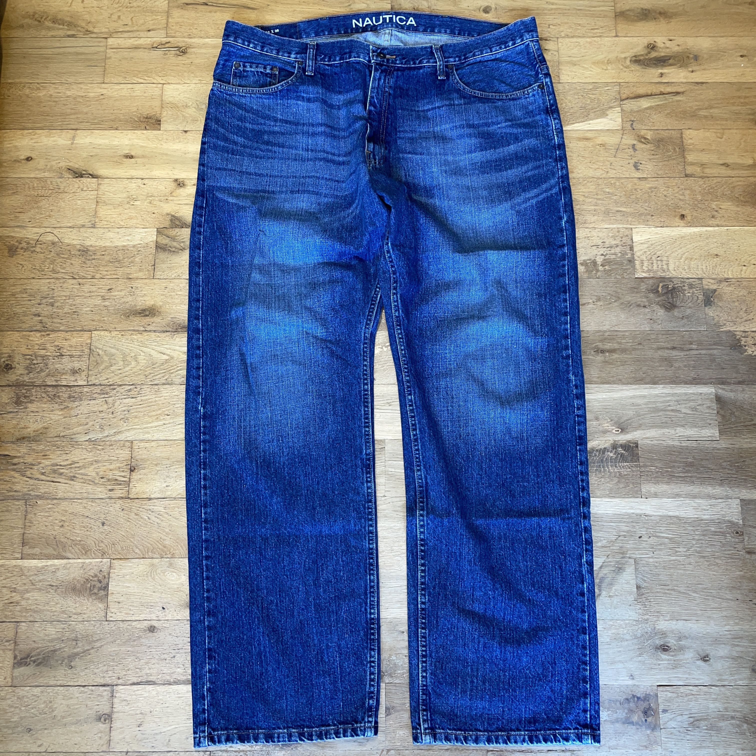 Nautica Nautica Men's Fashionable Cotton Jeans W 42 L 36 Size US 42 / EU 58 - 1 Thumbnail