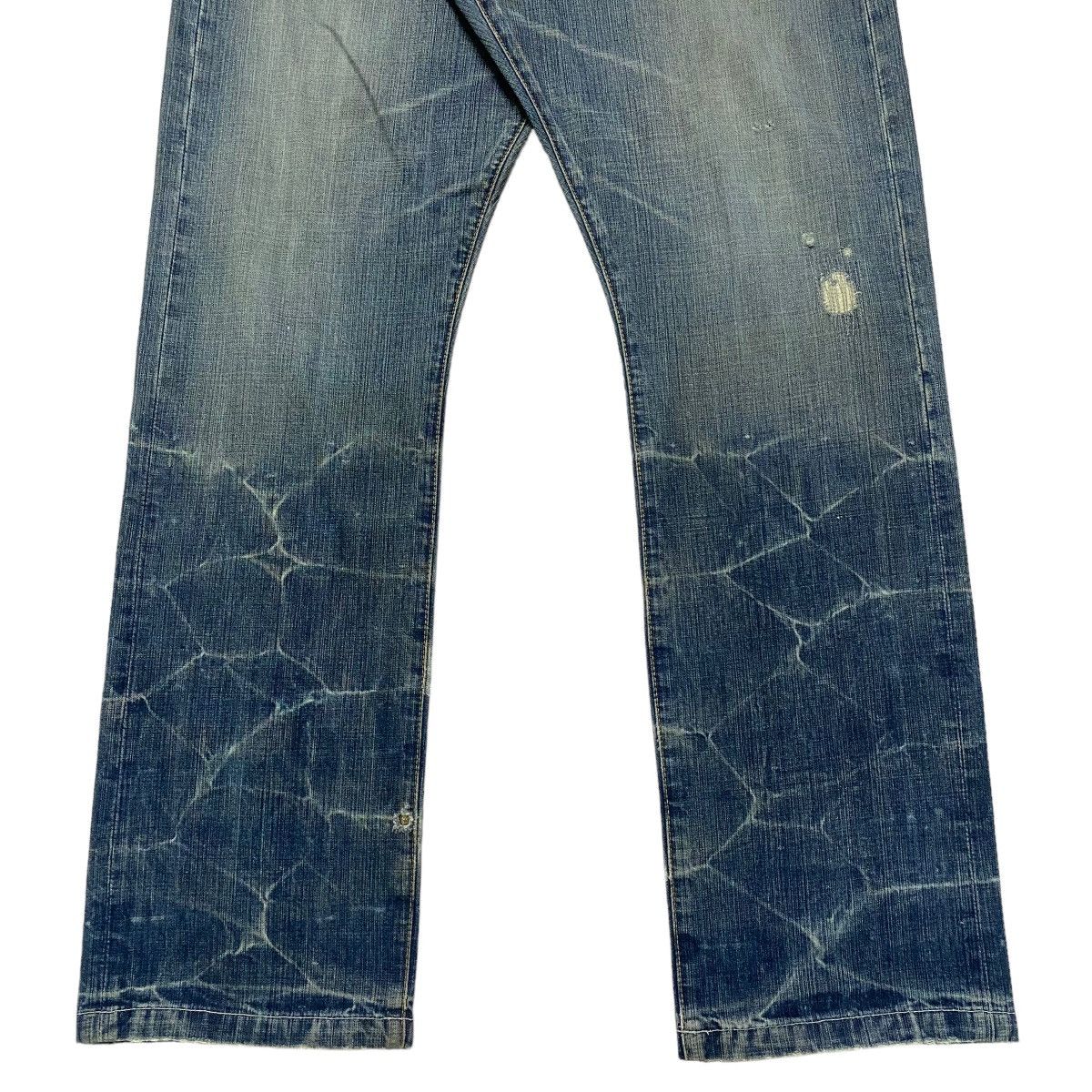 Swagger SWAGGER Mud Wash Distressed Denim Jeans Size US 34 / EU 50 - 6 Thumbnail