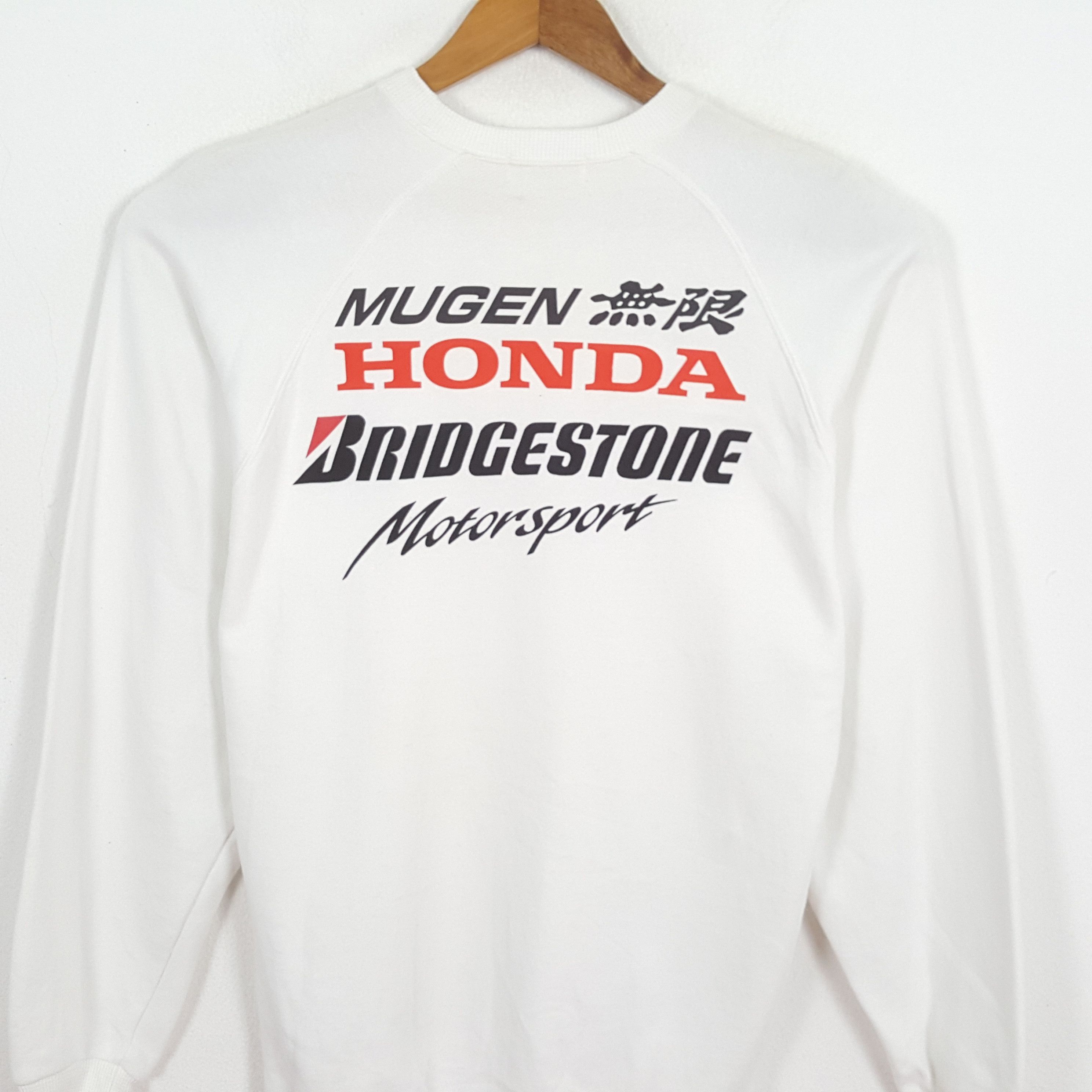 Honda × Vintage Vintage BRIDGESTONE MUGEN HONDA Japanese Racing Sweatshirts Size US S / EU 44-46 / 1 - 2 Thumbnail