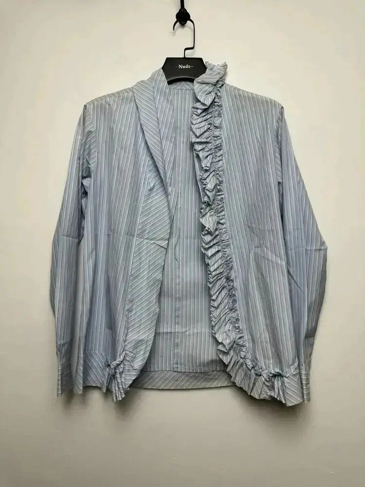 Yohji Yamamoto Sz 4 Yohji Yamamoto Y's European Shirt Size US XL / EU 56 / 4 - 2 Thumbnail