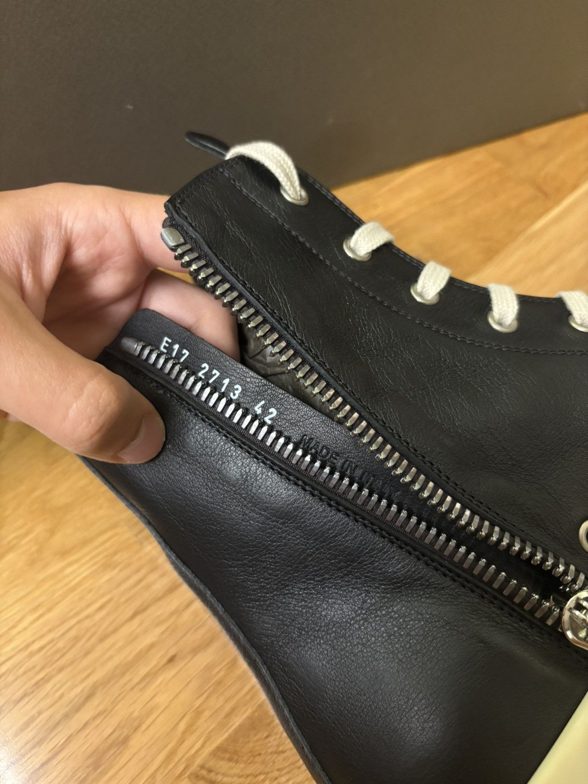 Rick Owens Rick Owens SS17 Ramones Size US 9 / EU 42 - 4 Thumbnail