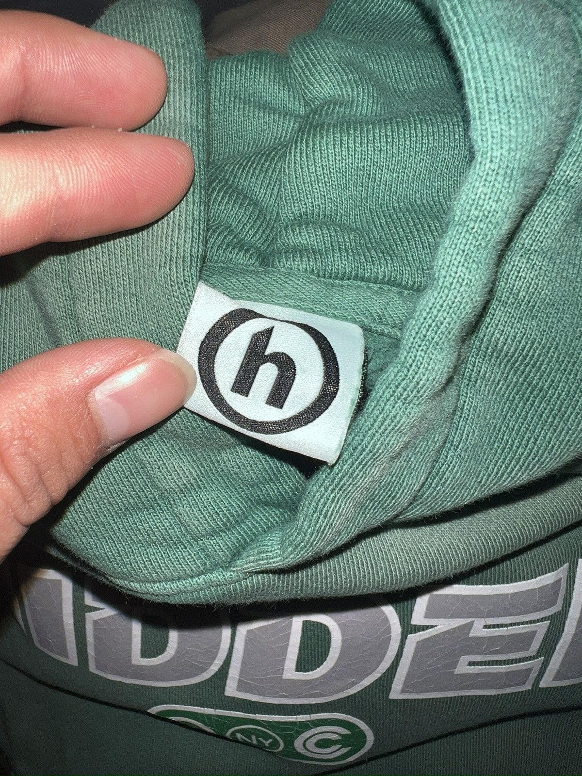HIDDEN Hidden NY cracked logo hoodie | Medium Size US M / EU 48-50 / 2 - 3 Thumbnail