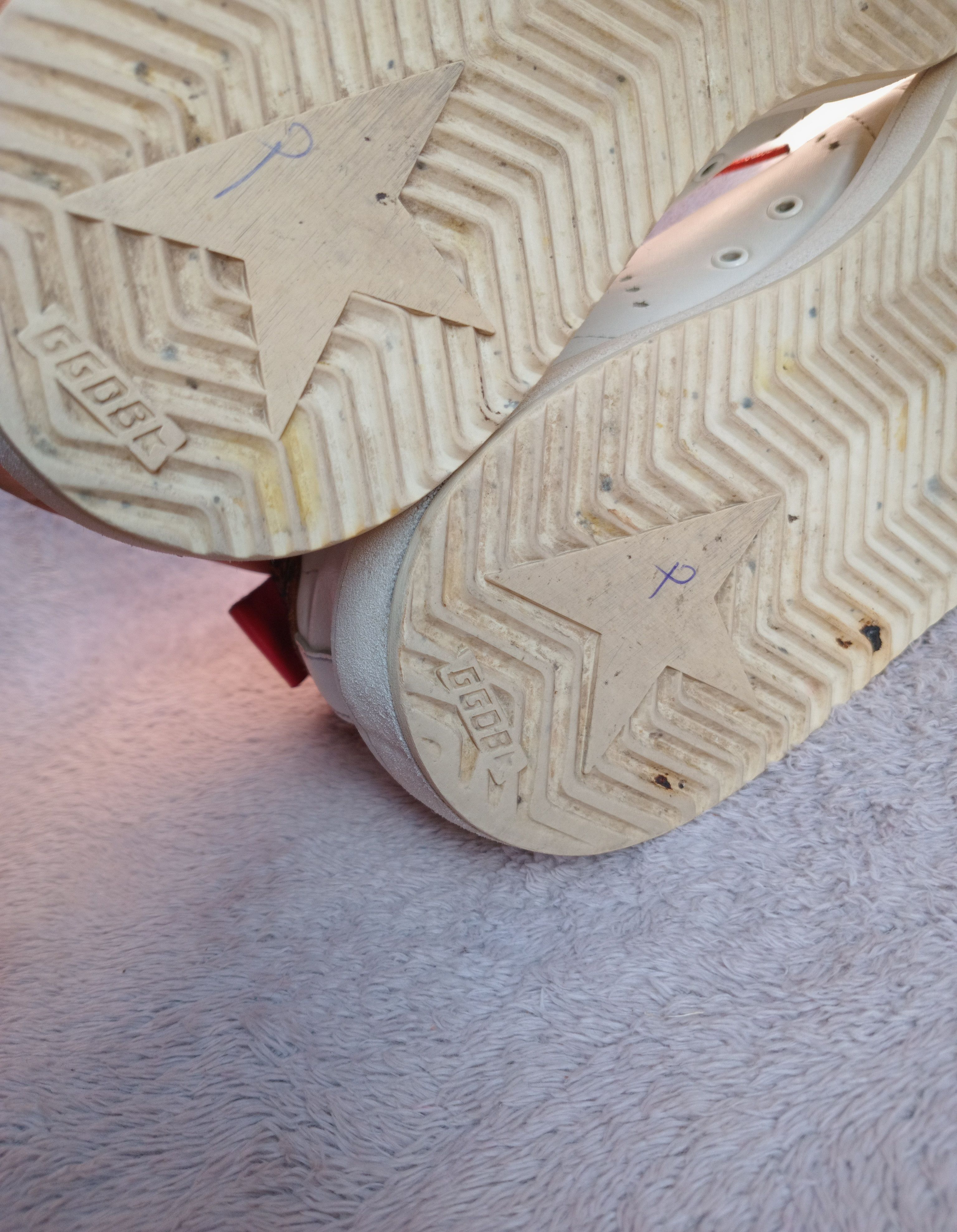 Golden Goose Golden Goose Sneakers STARTER VCE GGDB WHITE Leather low top Size US 9 / IT 39 - 6 Thumbnail