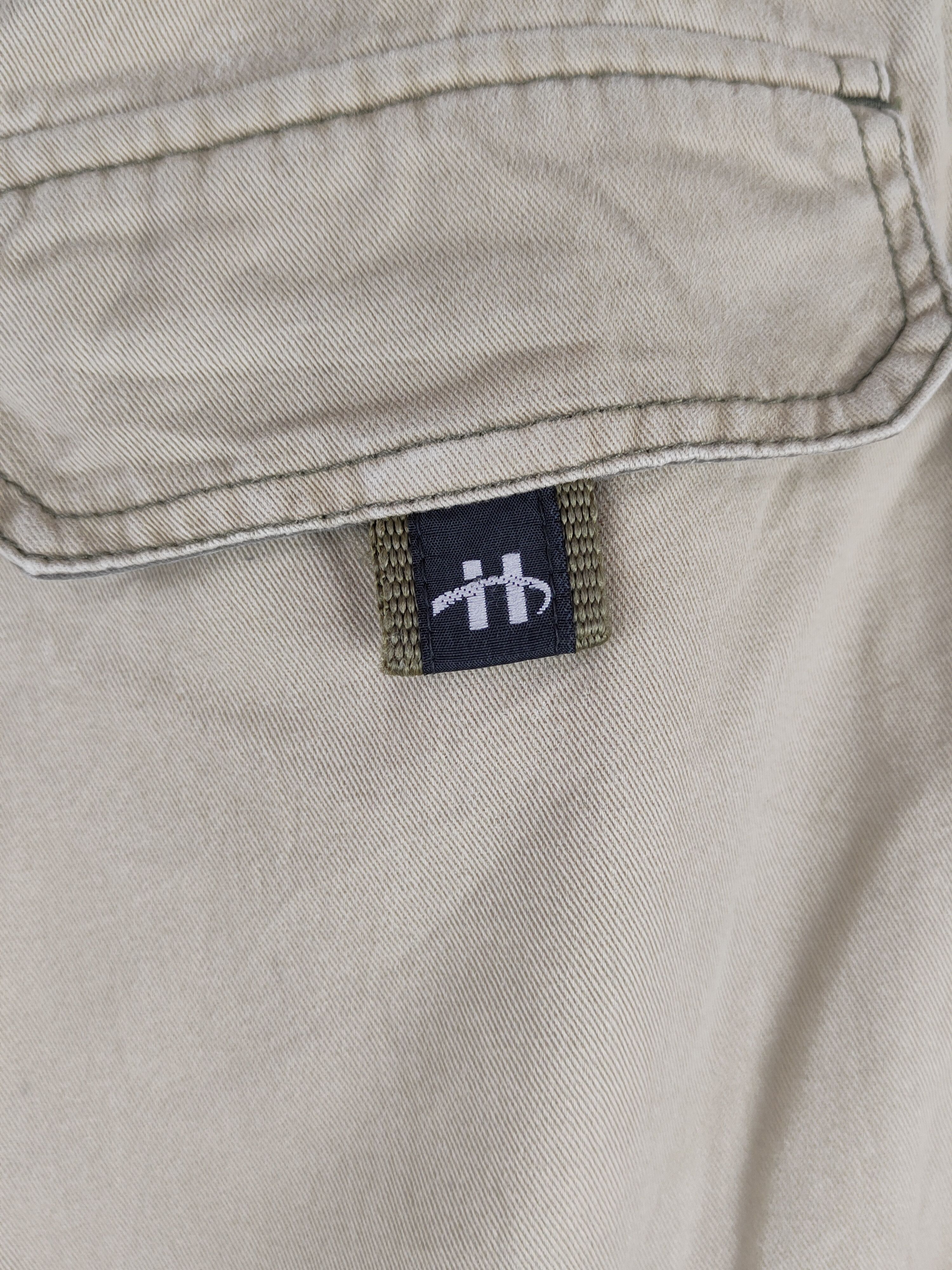 Hanes × Japanese Brand Hanes Beige Multipocket Tactical Cargo Pants #S1484 Size US 32 / EU 48 - 11 Thumbnail