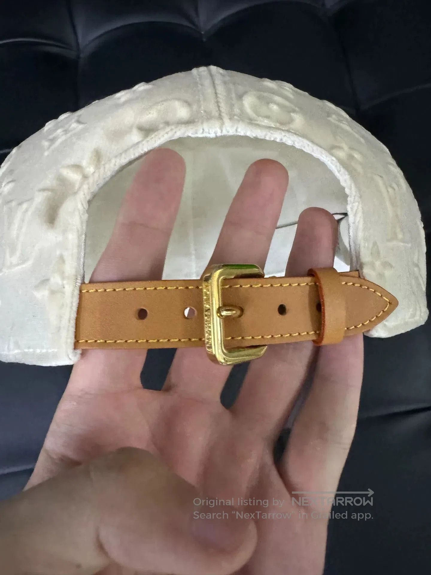 Louis Vuitton Louis Vuitton Velour Baseball Cap. Size ONE SIZE - 3 Thumbnail