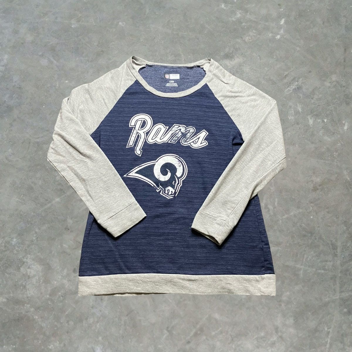 NFL Los Angeles Rams NFL Team Apparel Long Sleeve T Shirt Size L / US 10 / IT 46 - 2 Thumbnail