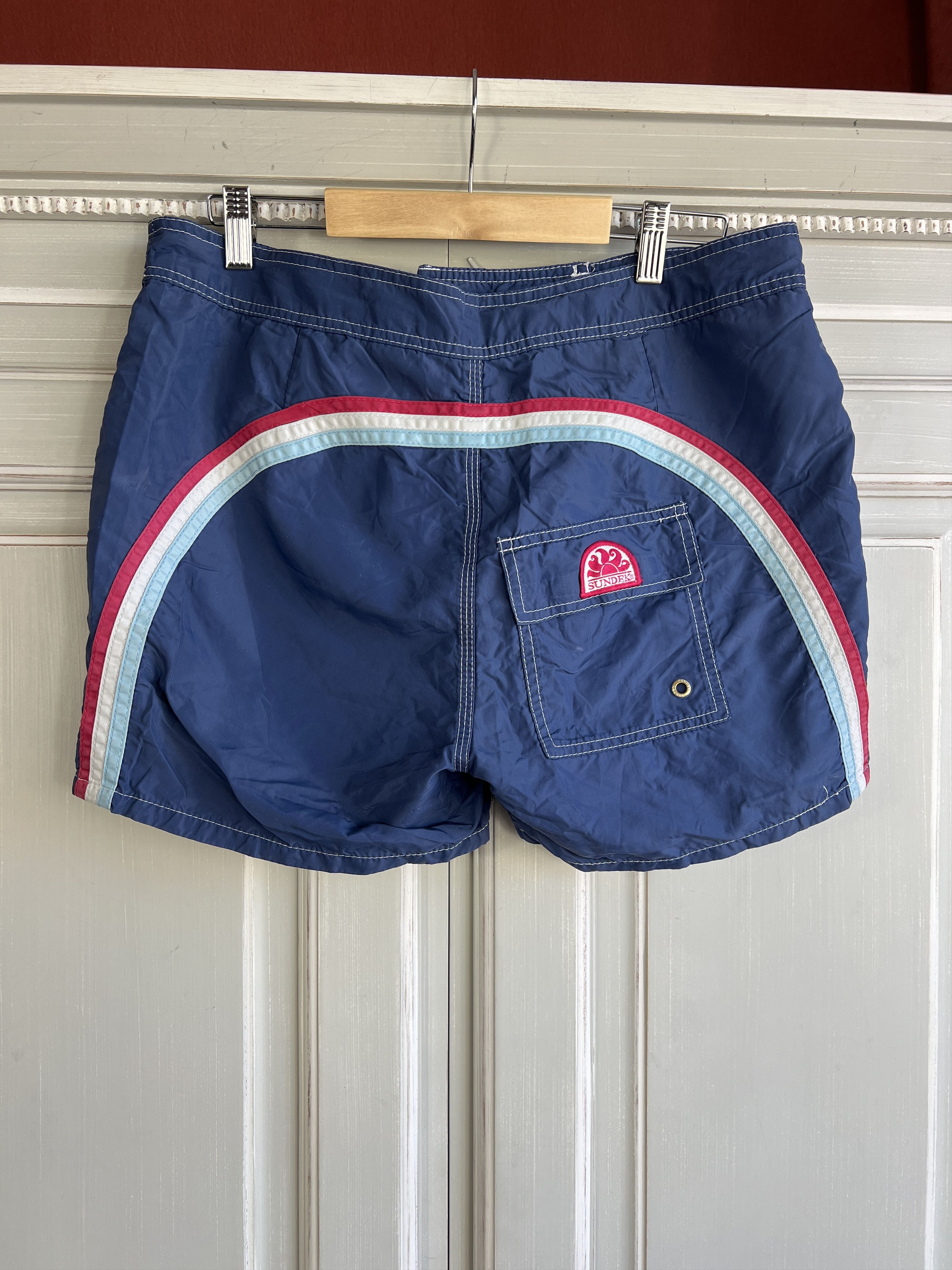 Sundek SUNDEK 34 BEACH SWIM BOARD SHORTS TRUNKS BATH SUIT Size US 34 / EU 50 - 1 Thumbnail