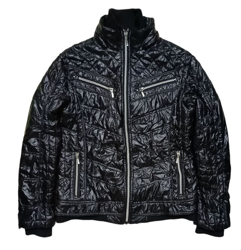 BUFFALO BOBS ROUSHATTE Double Layer Waxed Puffer Jacket Size US M / EU 48-50 / 2 - 2 Thumbnail