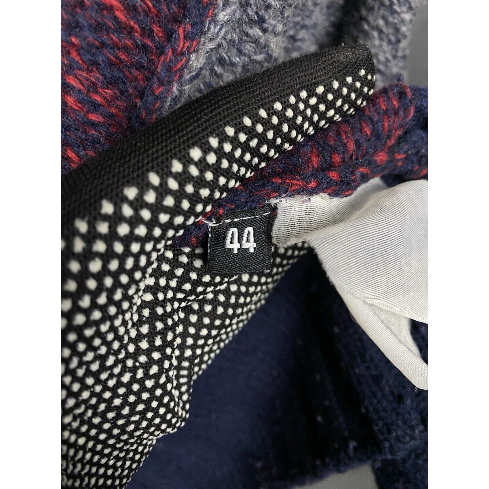 Dolce & Gabbana Dolce&Gabbana Men's Purple Gray Heavy Knitted Full Zip Sweat Size US S / EU 44-46 / 1 - 12 Thumbnail