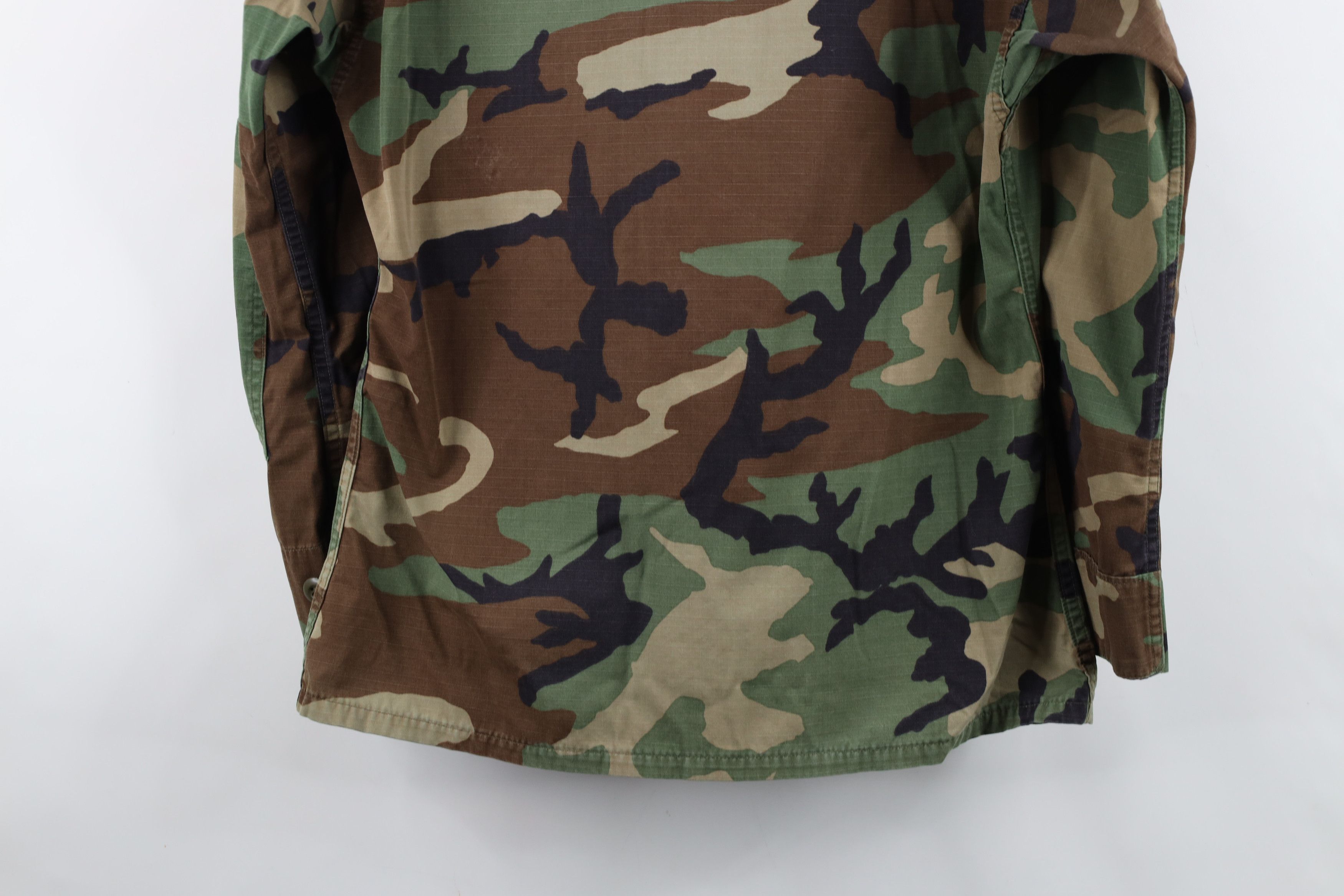 Vintage Vintage 90s Hot Weather Camouflage Field Combat Jacket USA Size US S / EU 44-46 / 1 - 17 Thumbnail